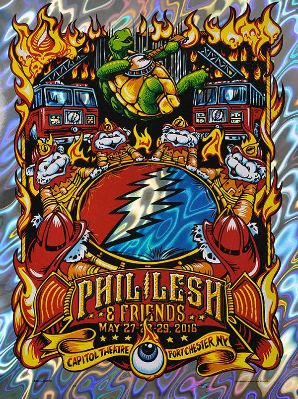 AJ Masthay "Help on the Way - Phil Lesh & Friends" Lava Foil