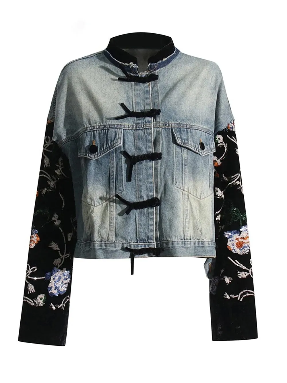 Alissar Casual Denim Jacket