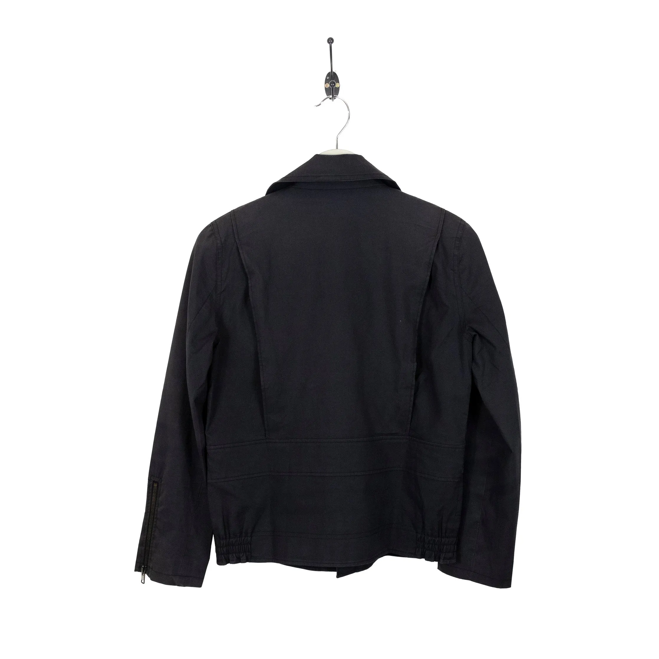 A.P.C. Zip Detail Cotton Biker Jacket