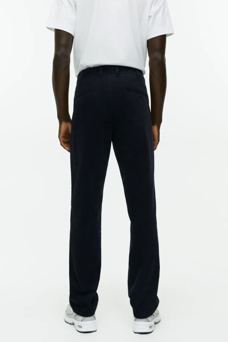 ARKET straight fit corduroy chinos