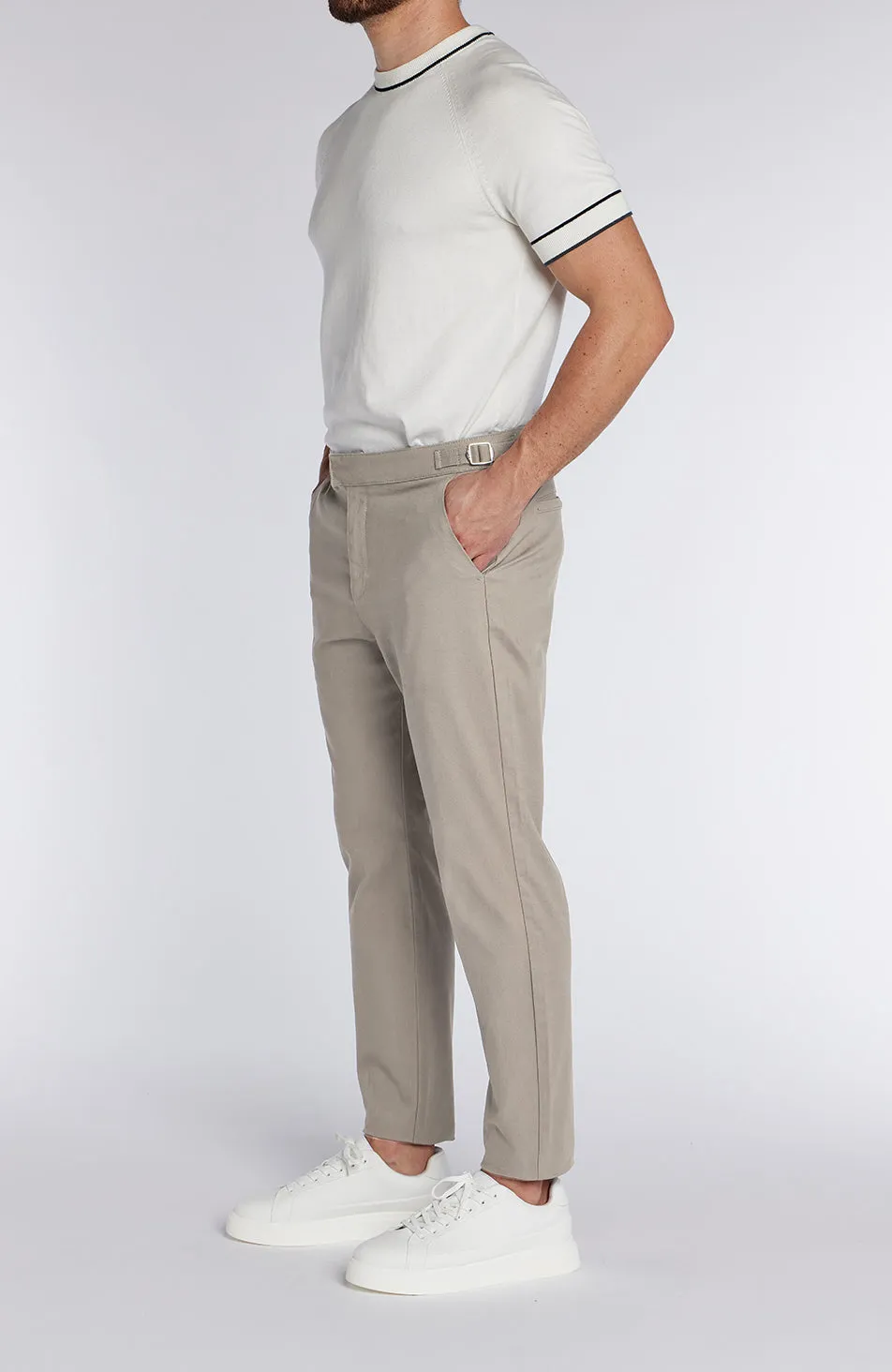 Beaufort Chinos in Taupe