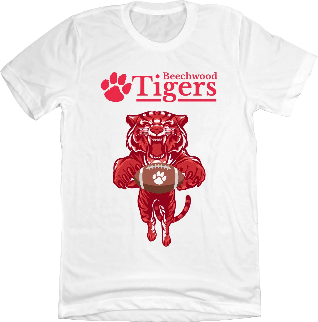 Beechwood Tigers Leaping Tiger Football