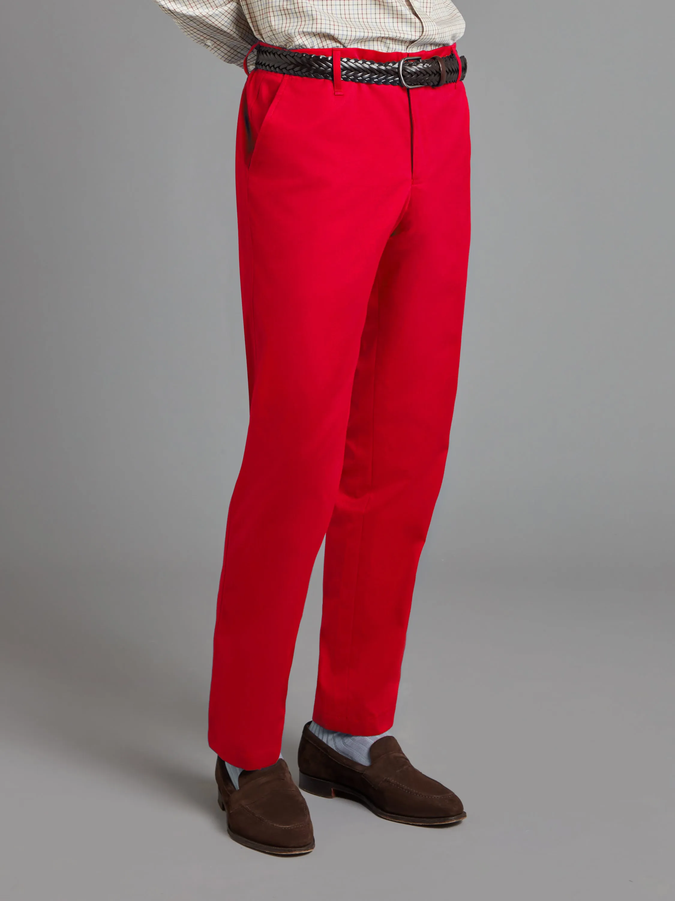 Brompton Chino - Bright Red