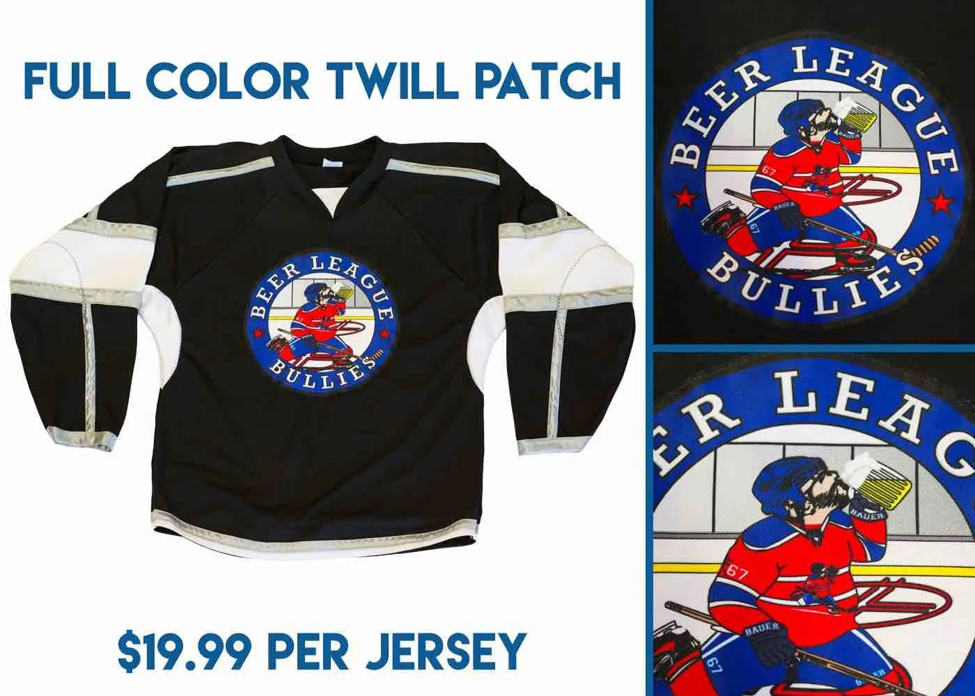 Columbus Blue Jackets Custom Third Jersey