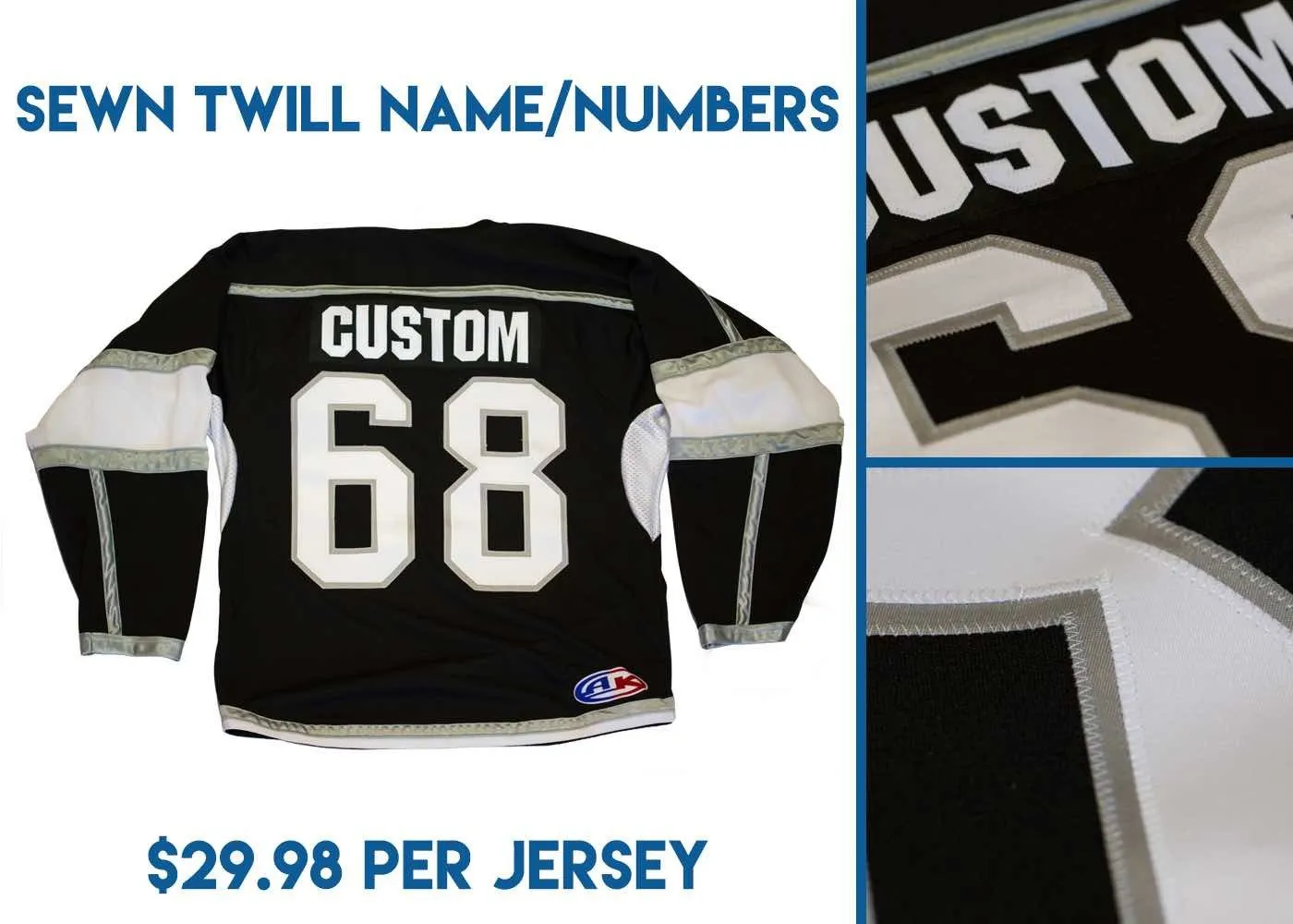 Columbus Blue Jackets Custom Third Jersey