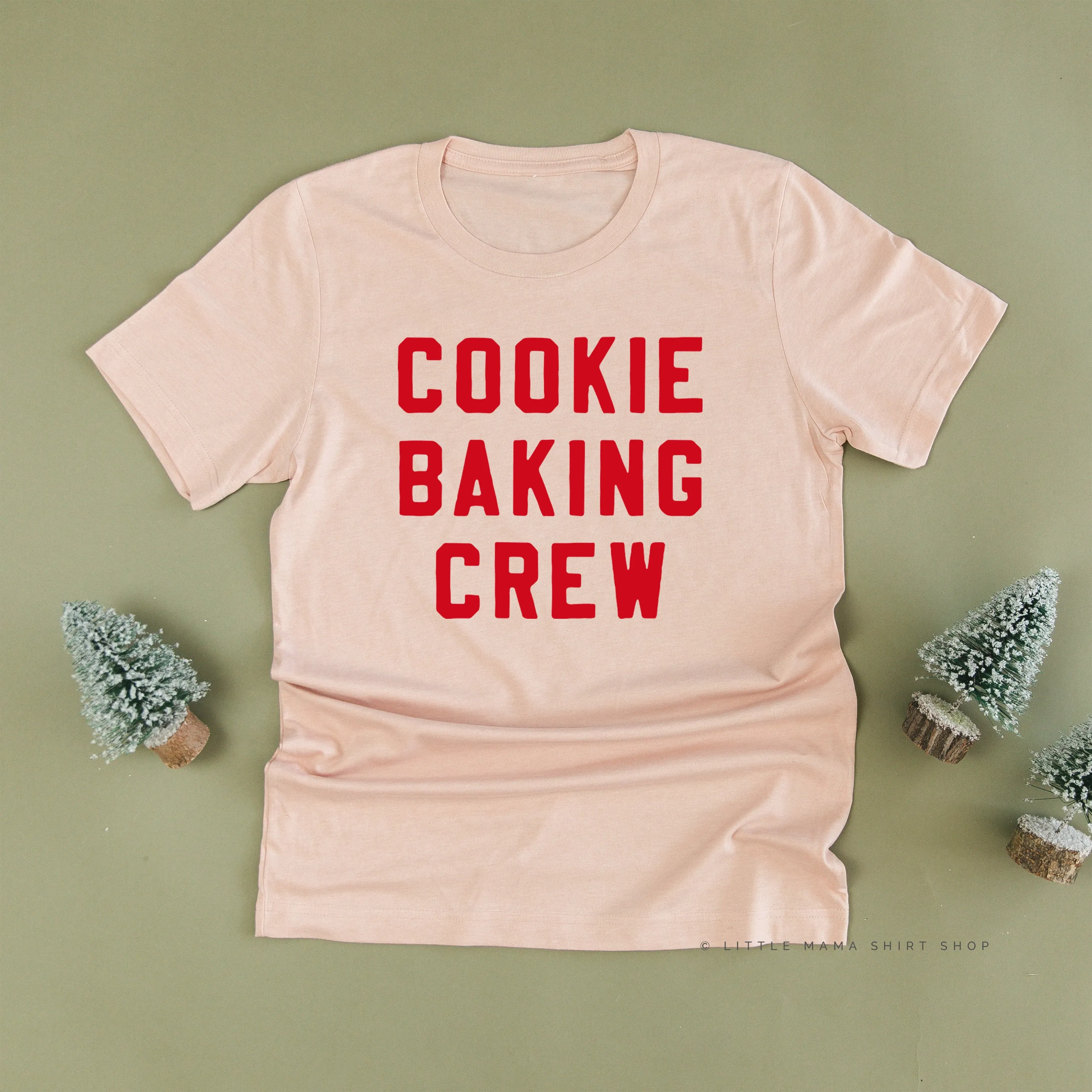 Cookie Baking Crew - Block Font - Unisex Tee