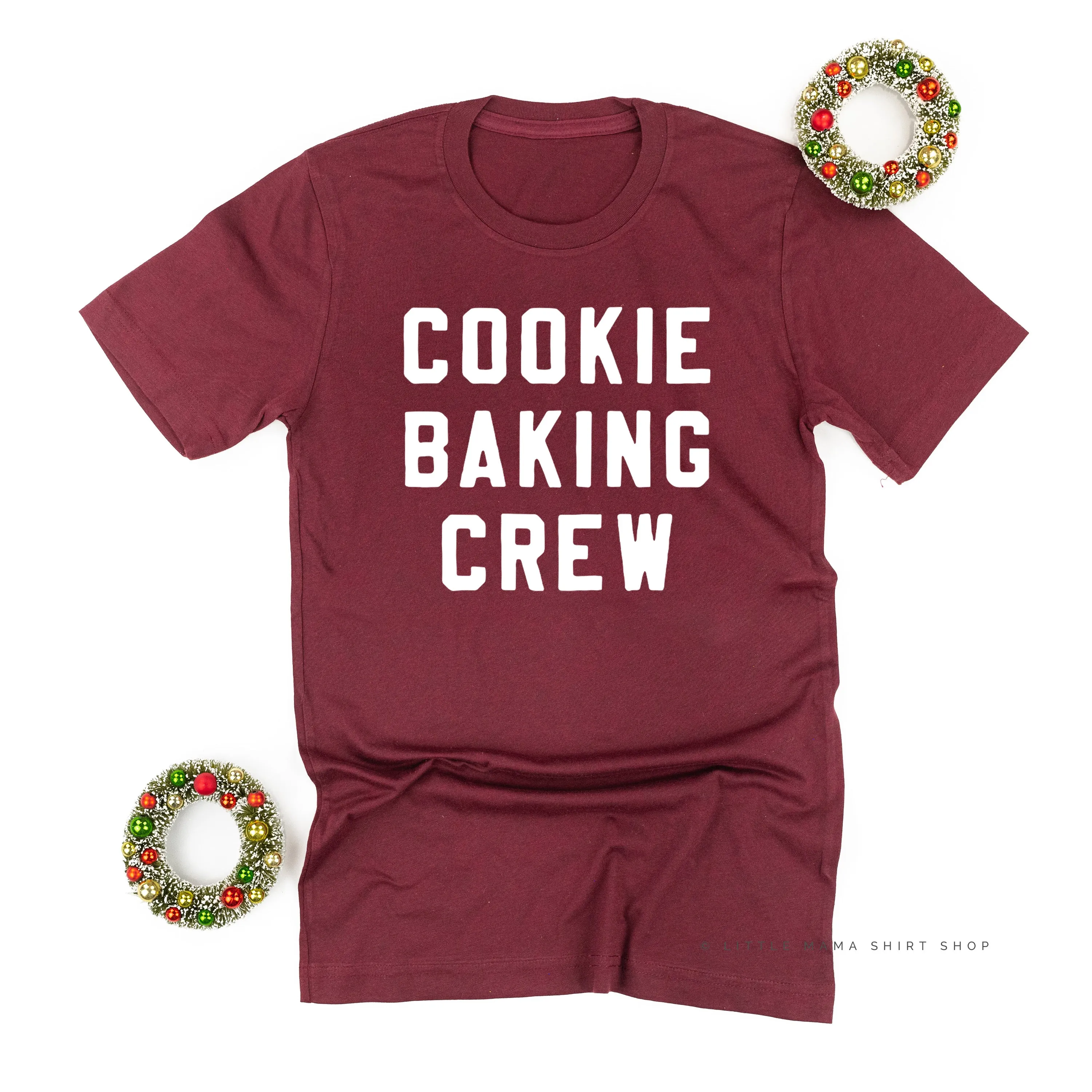 Cookie Baking Crew - Block Font - Unisex Tee