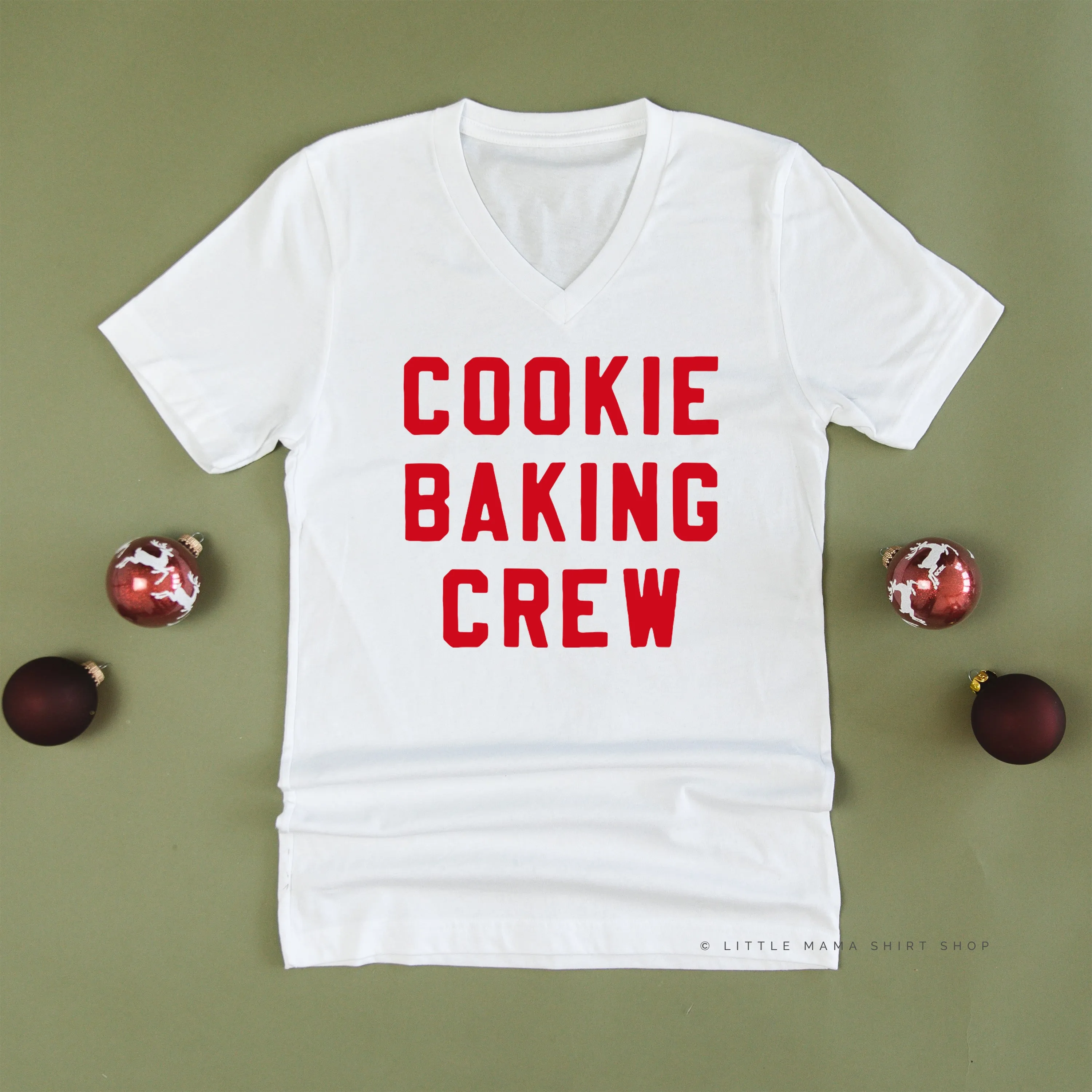 Cookie Baking Crew - Block Font - Unisex Tee