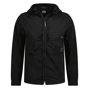 CP COMPANY Chrome Overshirt Jacket Black