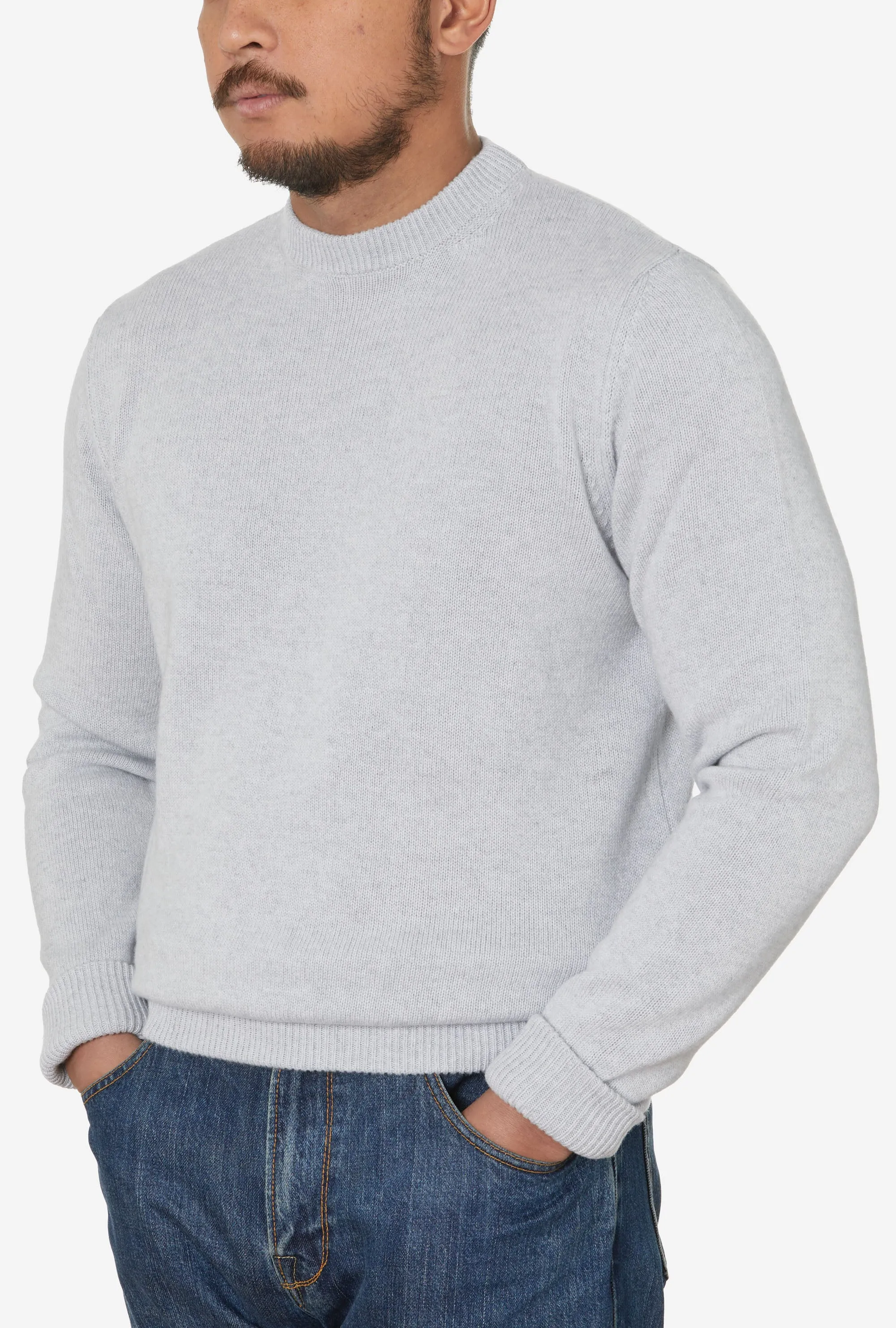 Crewneck Cashmere Pearl