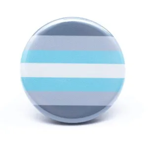 Demiboy pride flag button