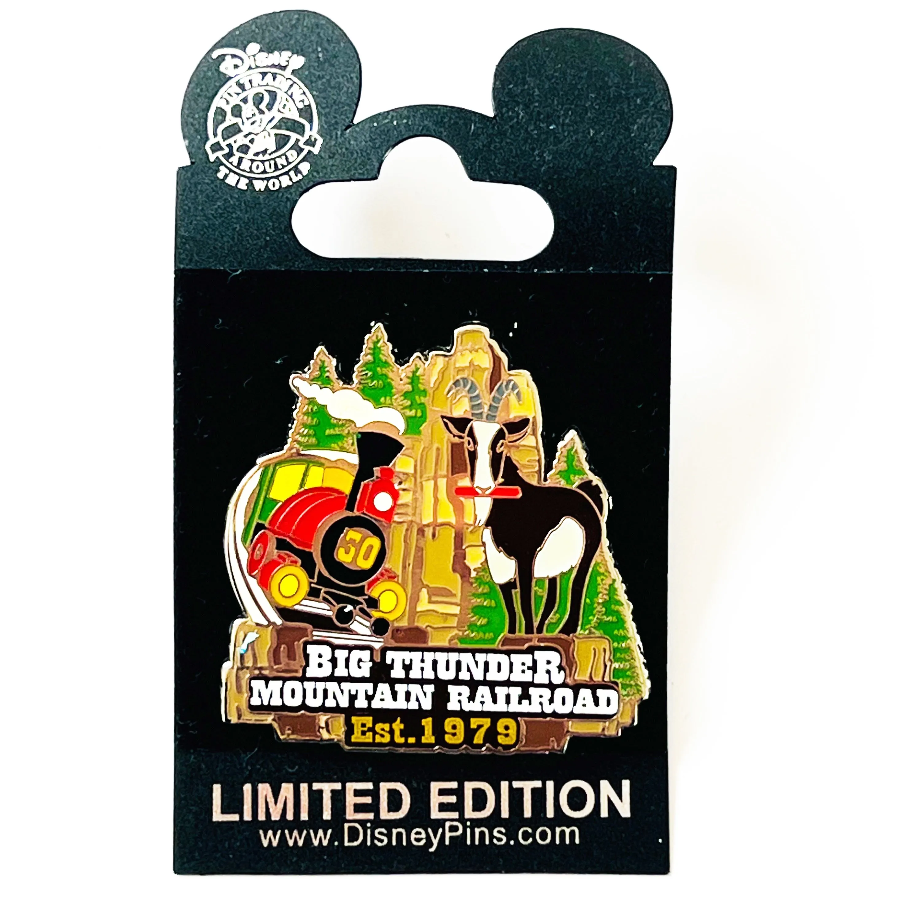 Disney Big Mountain Railroad 30th Anniversary Limited Edition 500 Pin