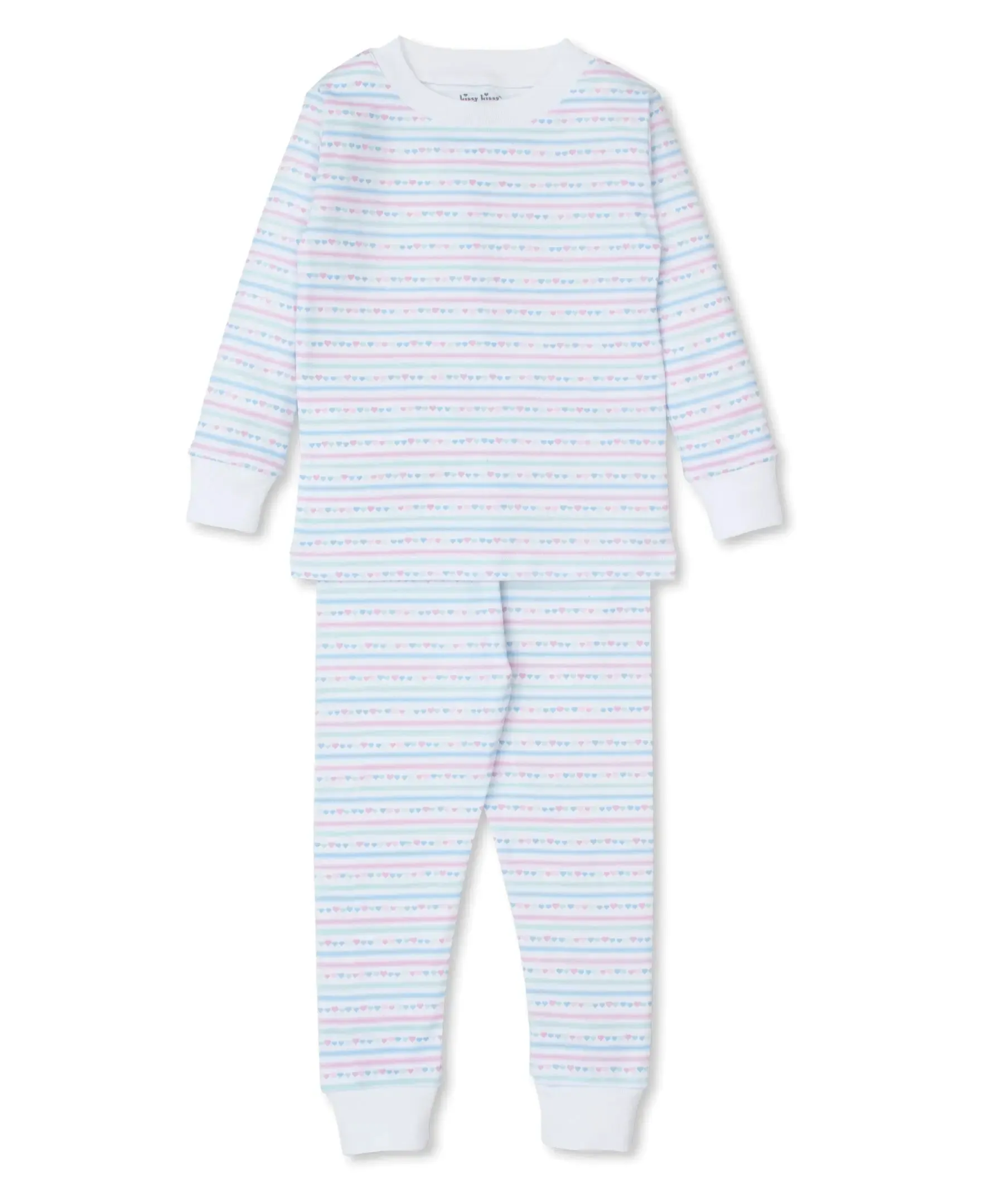 Girls Long Pyjamas - Nighty Night Stripes