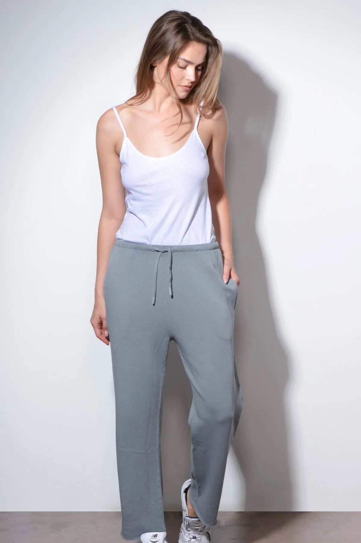 Gray Wide Sweats