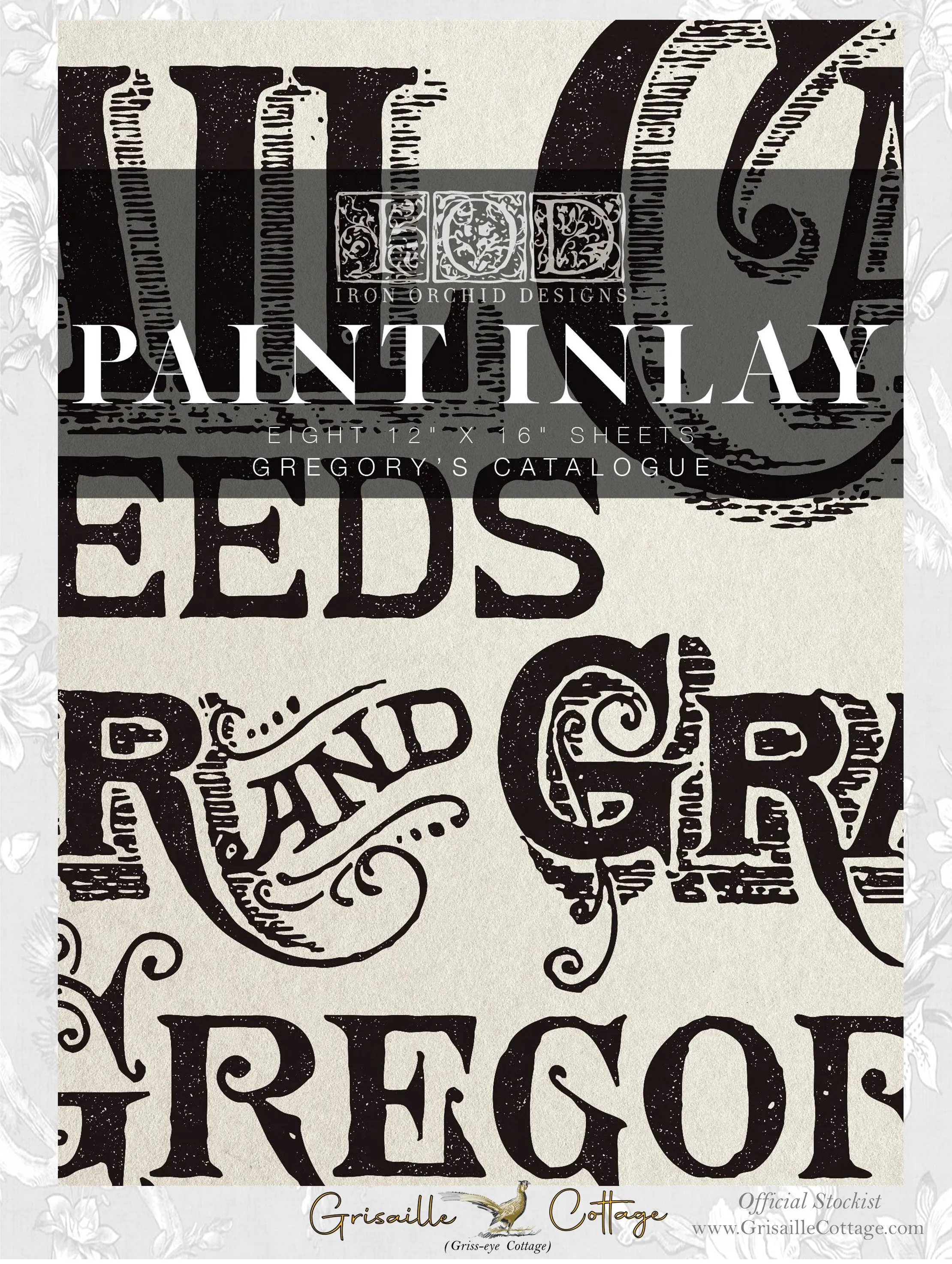 Gregory's Catalogue - IOD Paint Inlay™