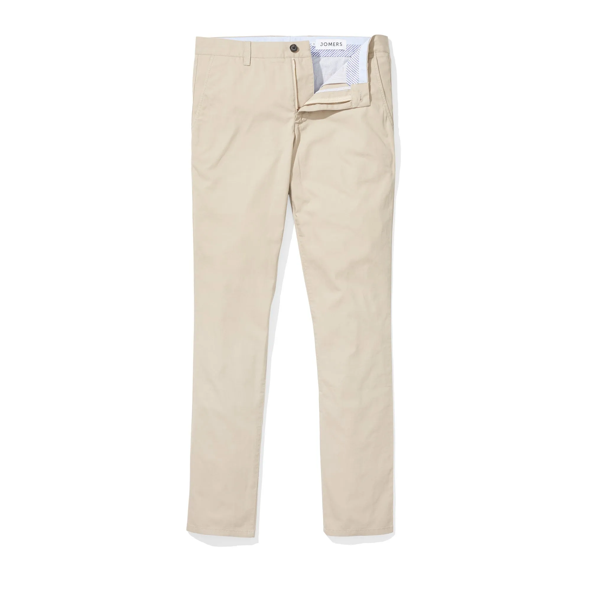 Hale (Slim) - Khaki Summerweight Chinos