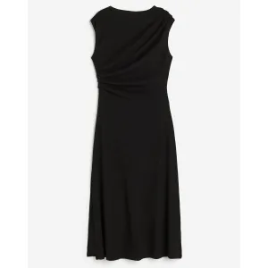 H&M Draped Jersey dress, black