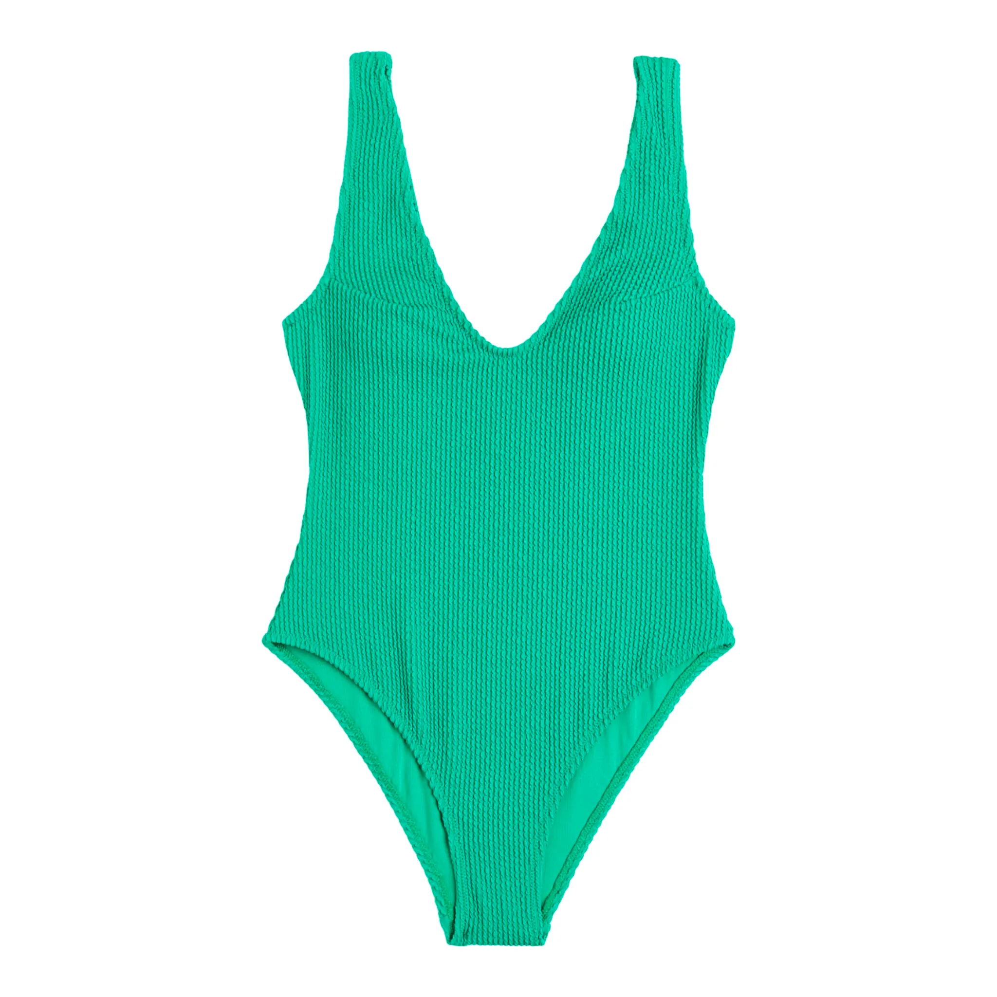 H&M High Leg swimsuit, green