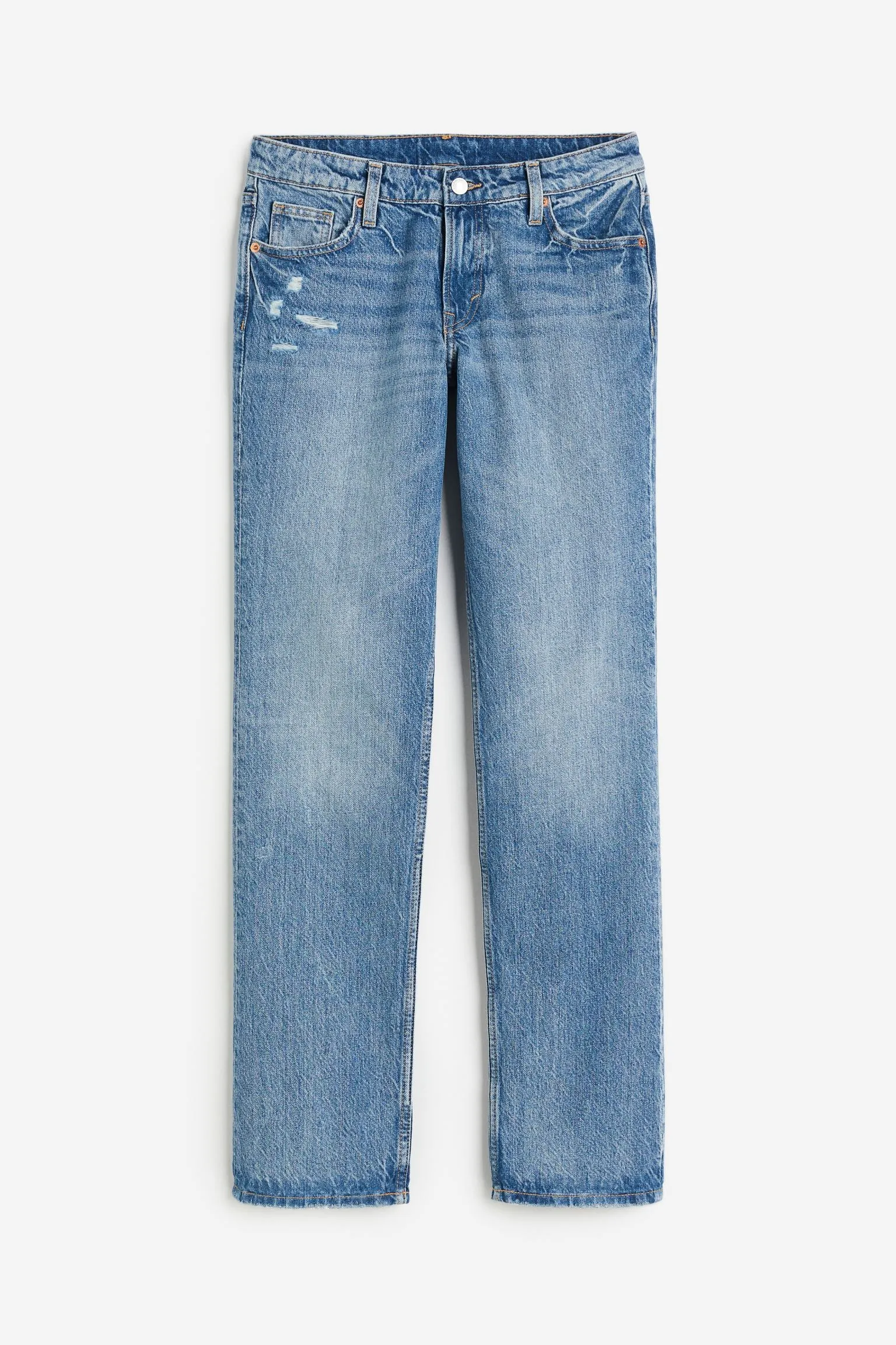 H&M Straight Low jeans, blue