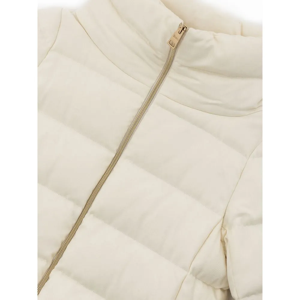 Herno White Viscose Jackets & Coat