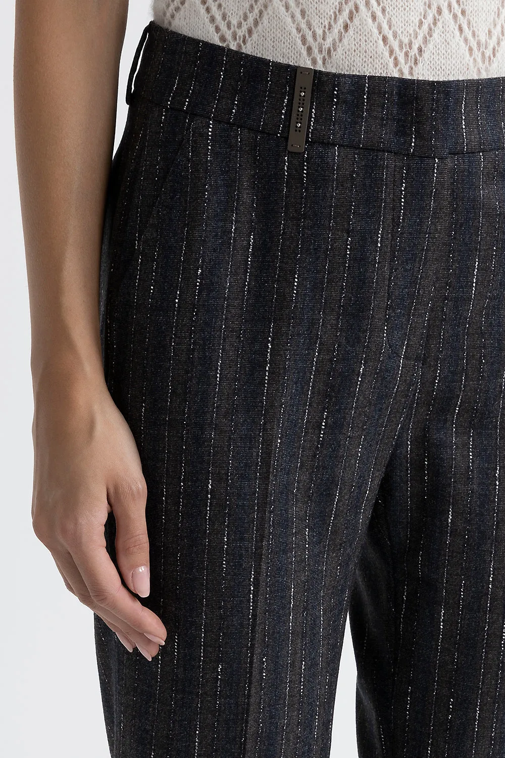 Iconic 4718 stretch wool flannel trousers