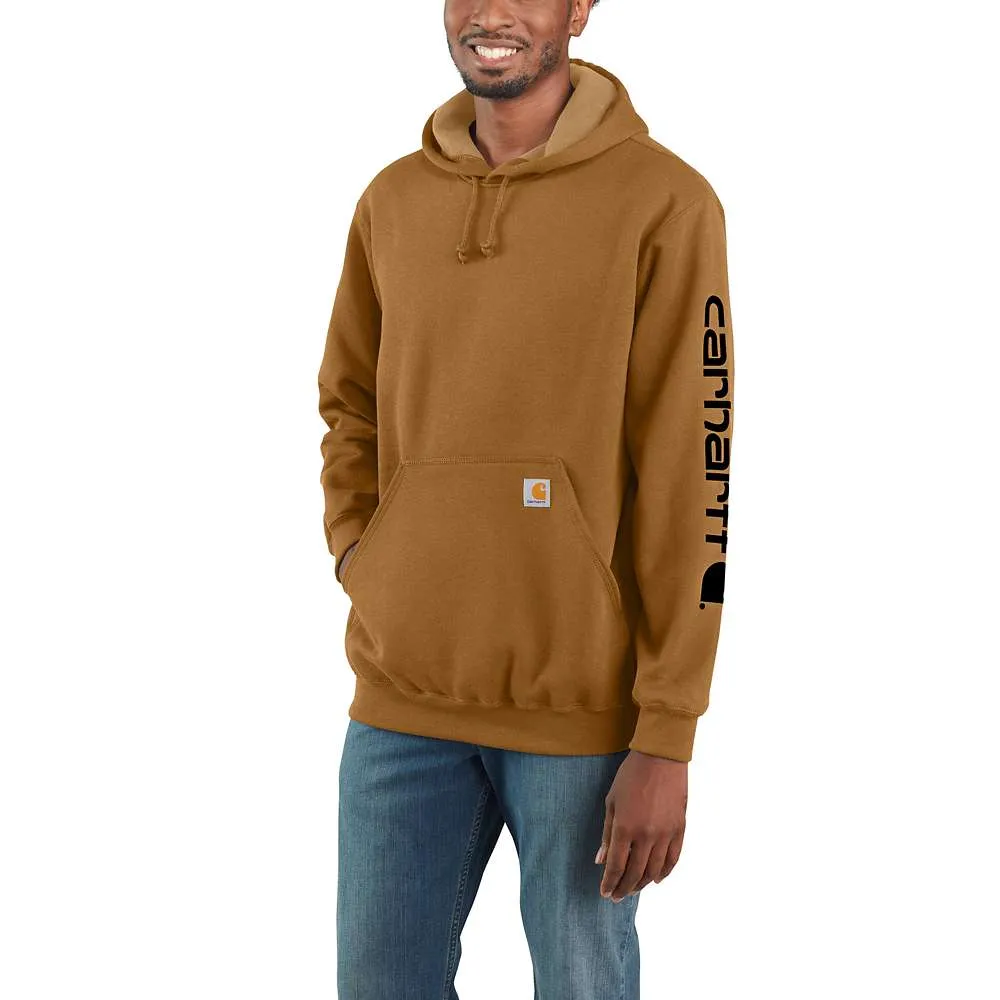 K288 (SEASONAL)- MIDWEIGHT SIGNATURE SLEEVE HOODED SWEATSHIRT