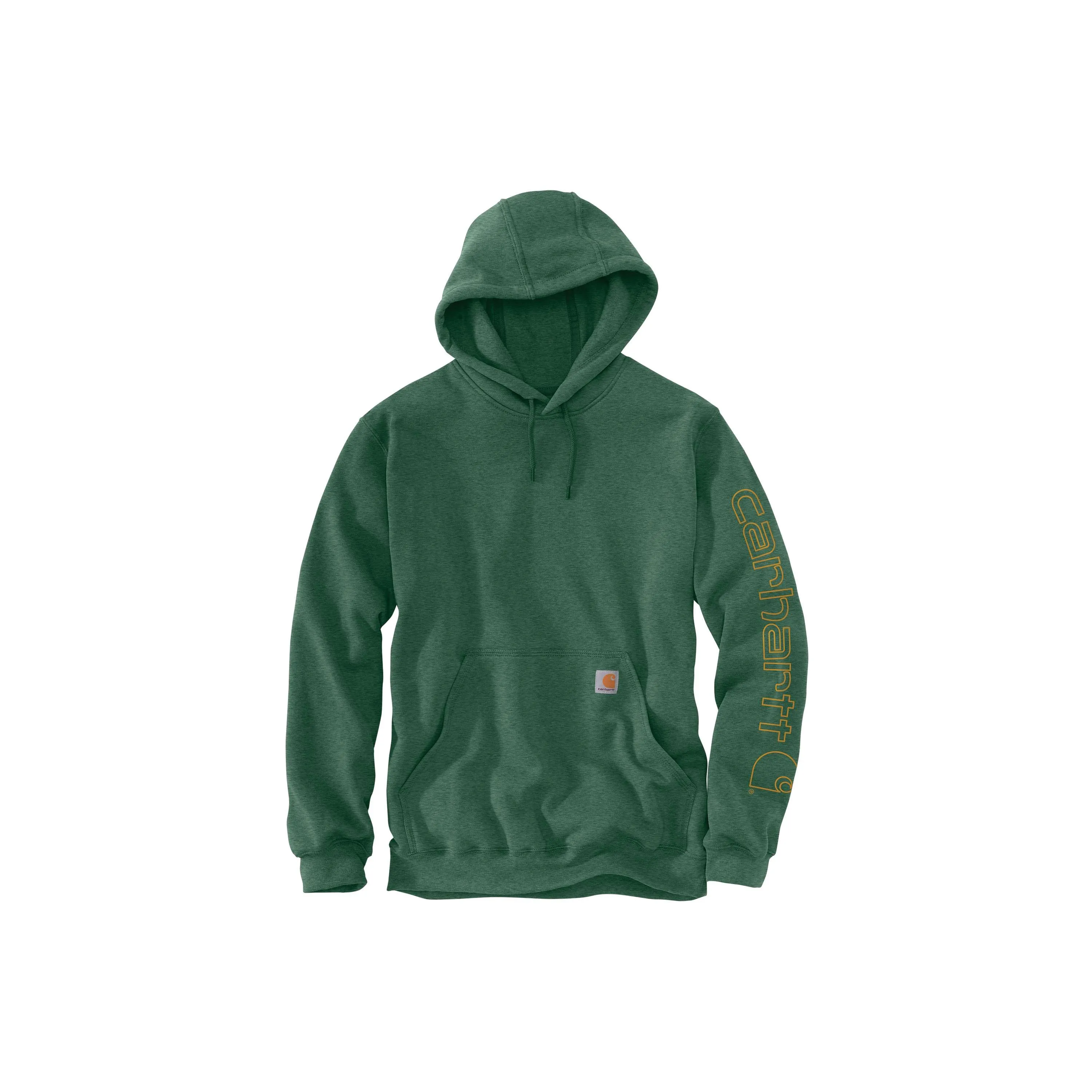 K288 (SEASONAL)- MIDWEIGHT SIGNATURE SLEEVE HOODED SWEATSHIRT