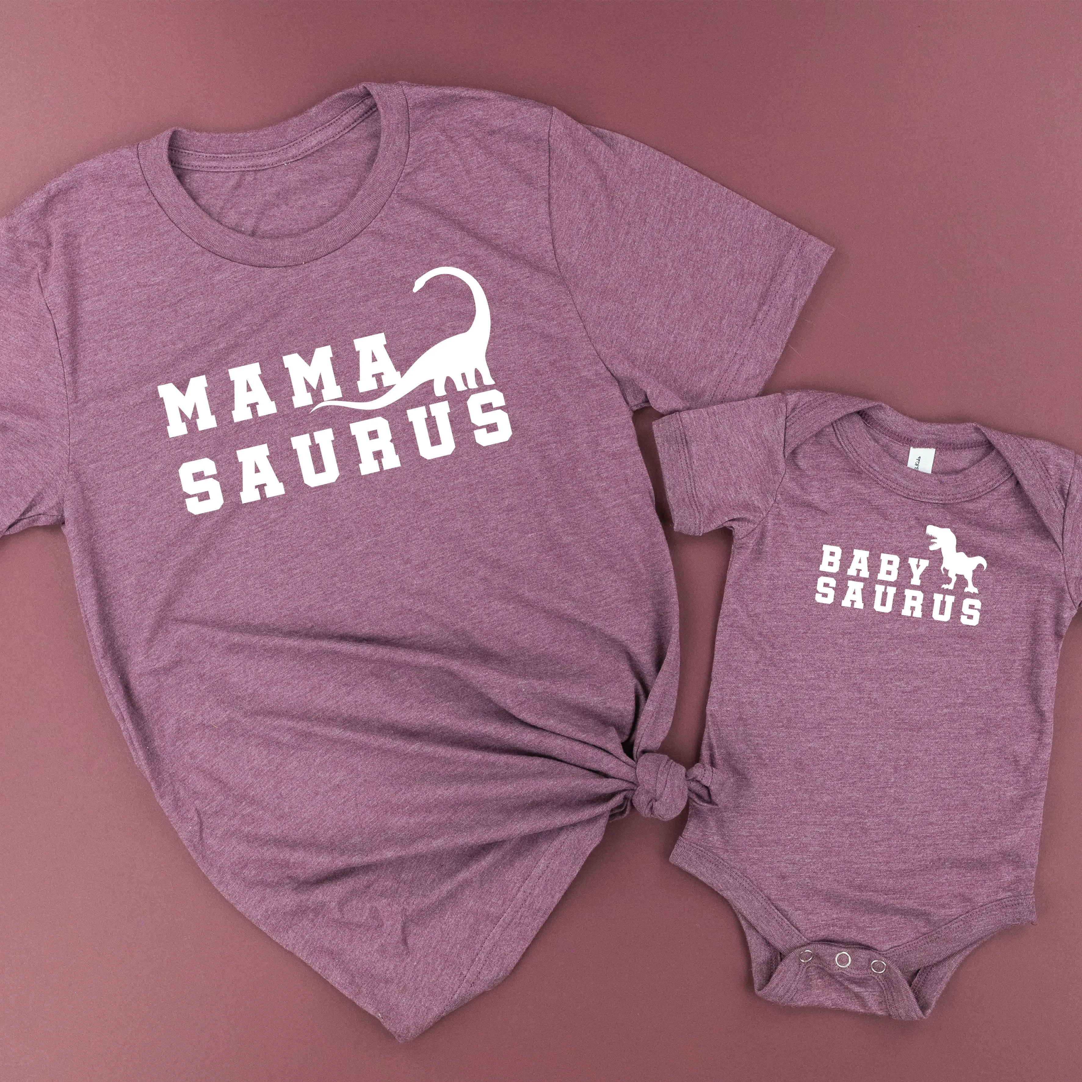 Mamasaurus / Babysaurus | Set of 2 Shirts