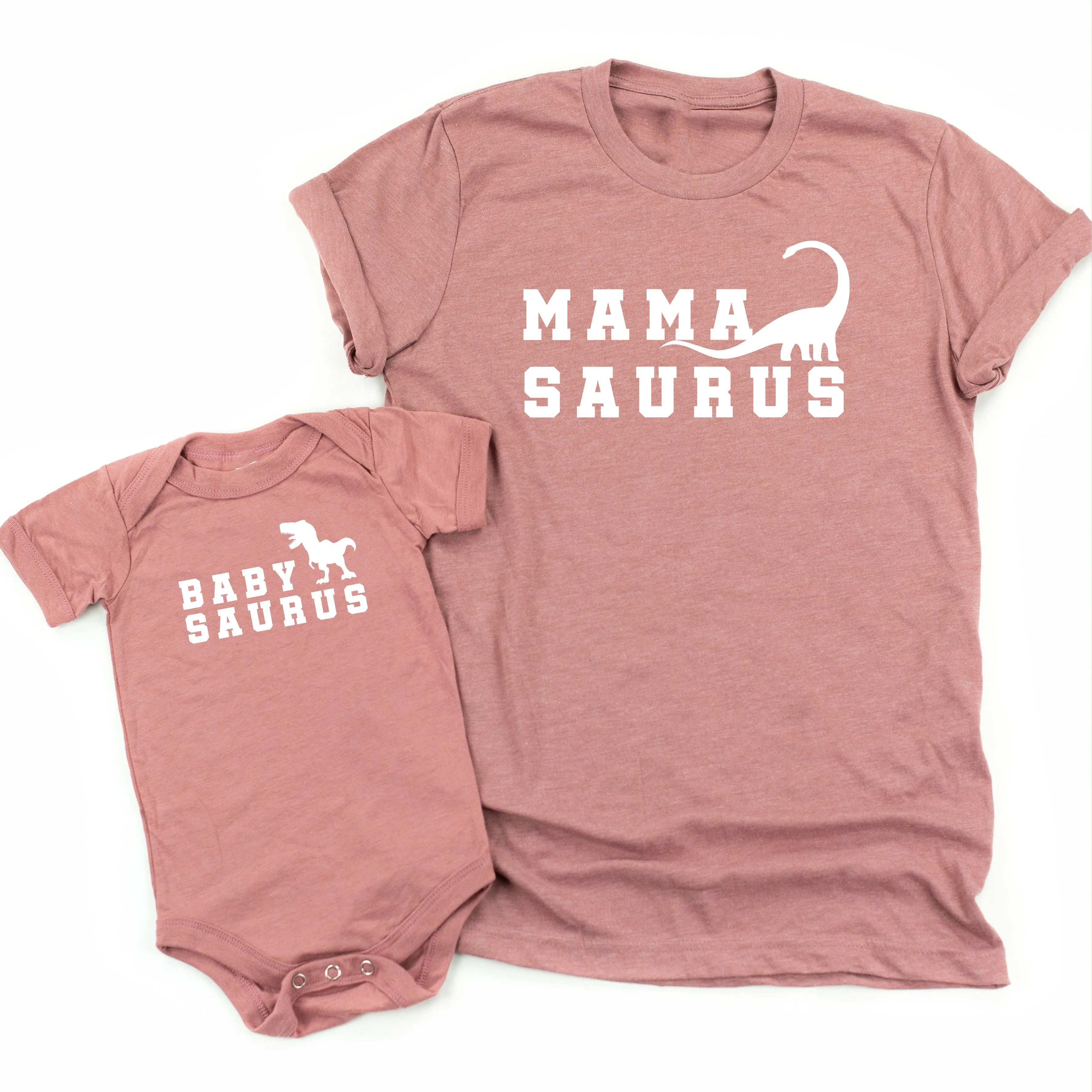 Mamasaurus / Babysaurus | Set of 2 Shirts