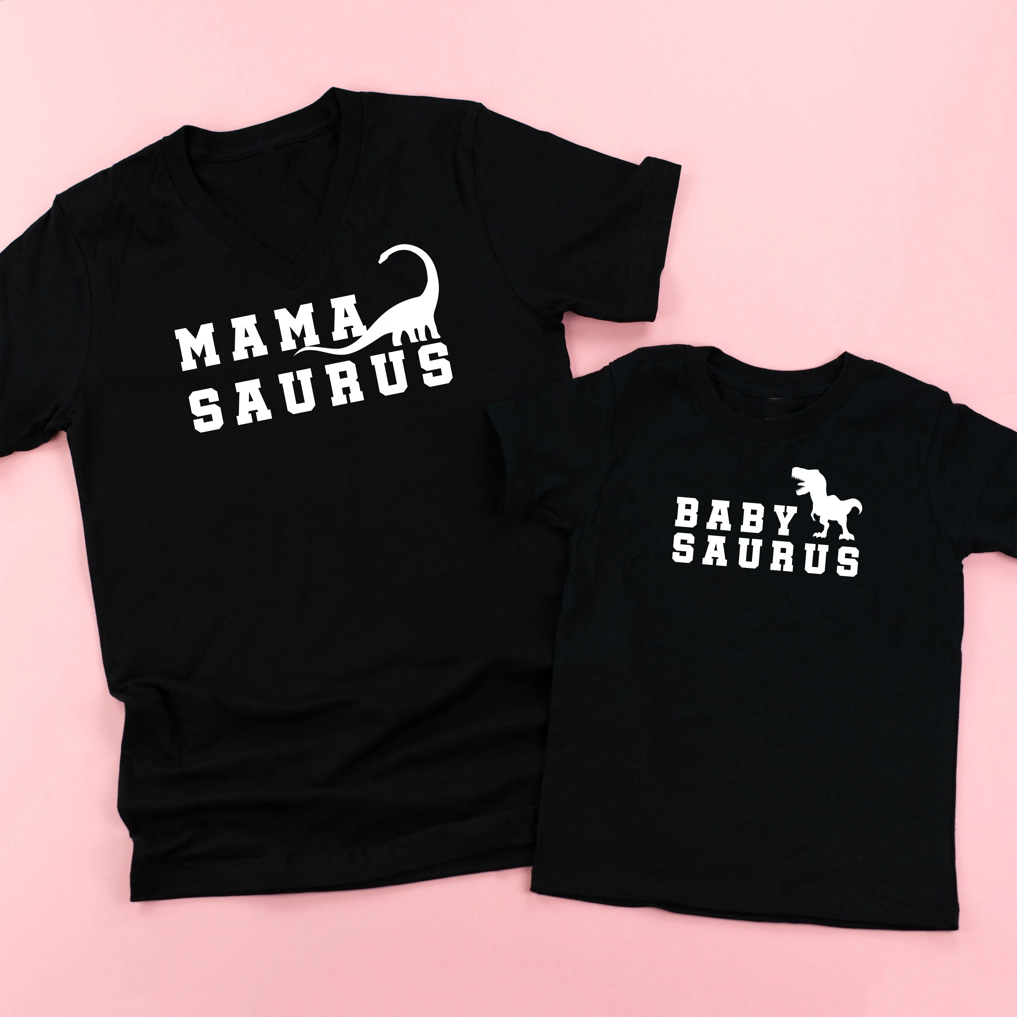 Mamasaurus / Babysaurus | Set of 2 Shirts