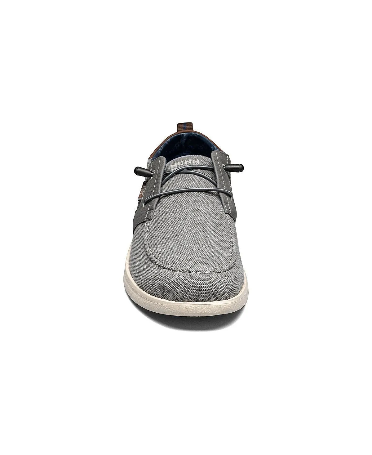 Men's brewski moc toe Nunn Bush shoes, gray