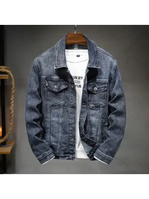 Men'S Casual Denim Jacket