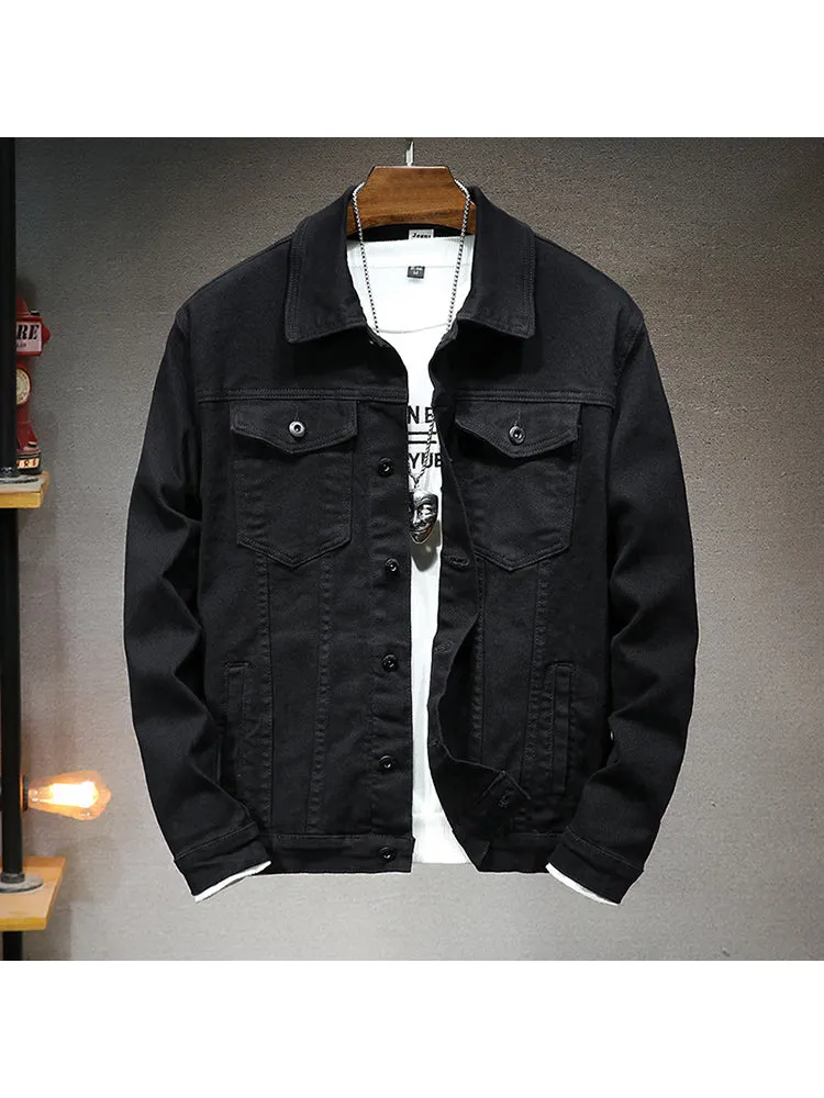 Men'S Casual Denim Jacket