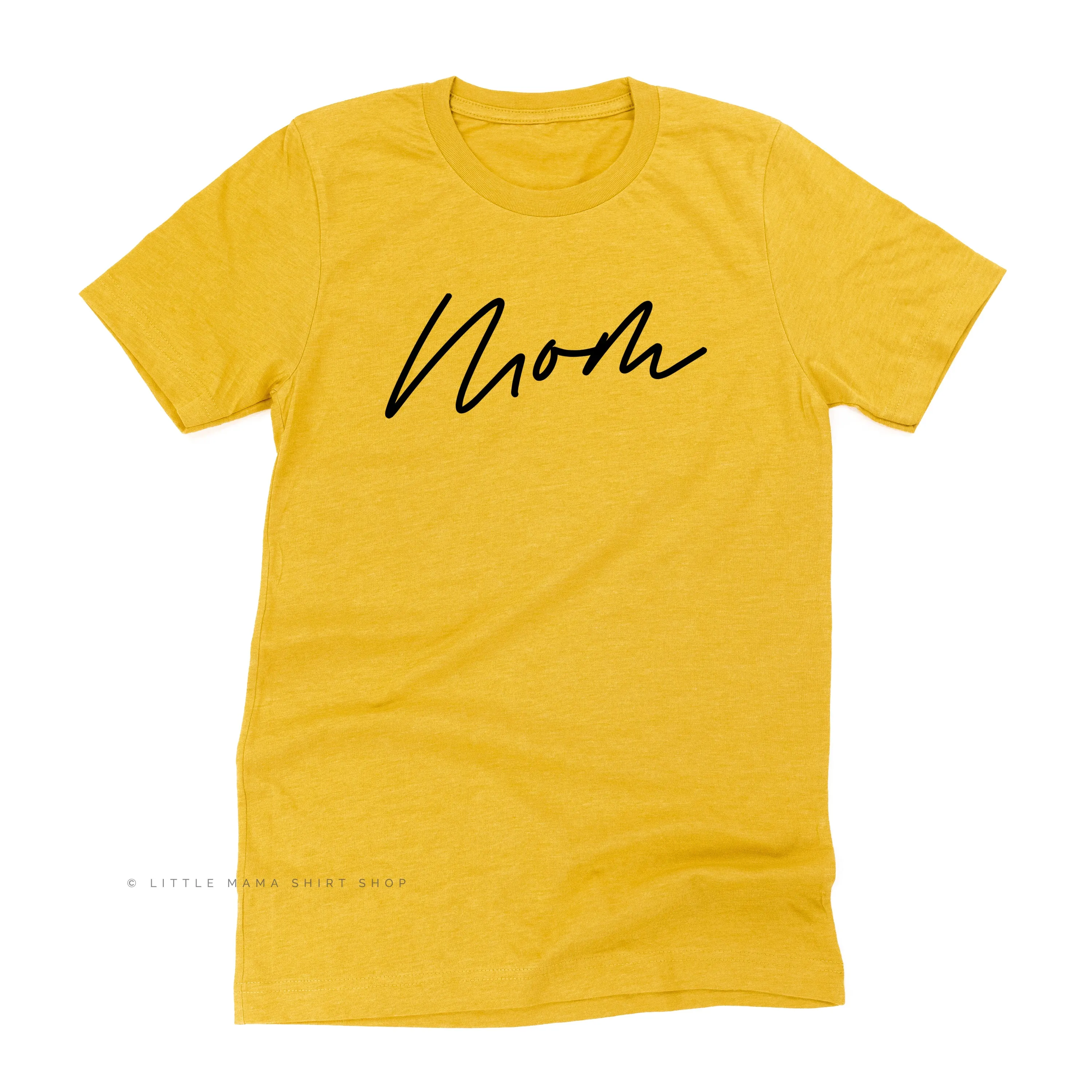 Mom (Cursive) - Basics Collection - Unisex Tee