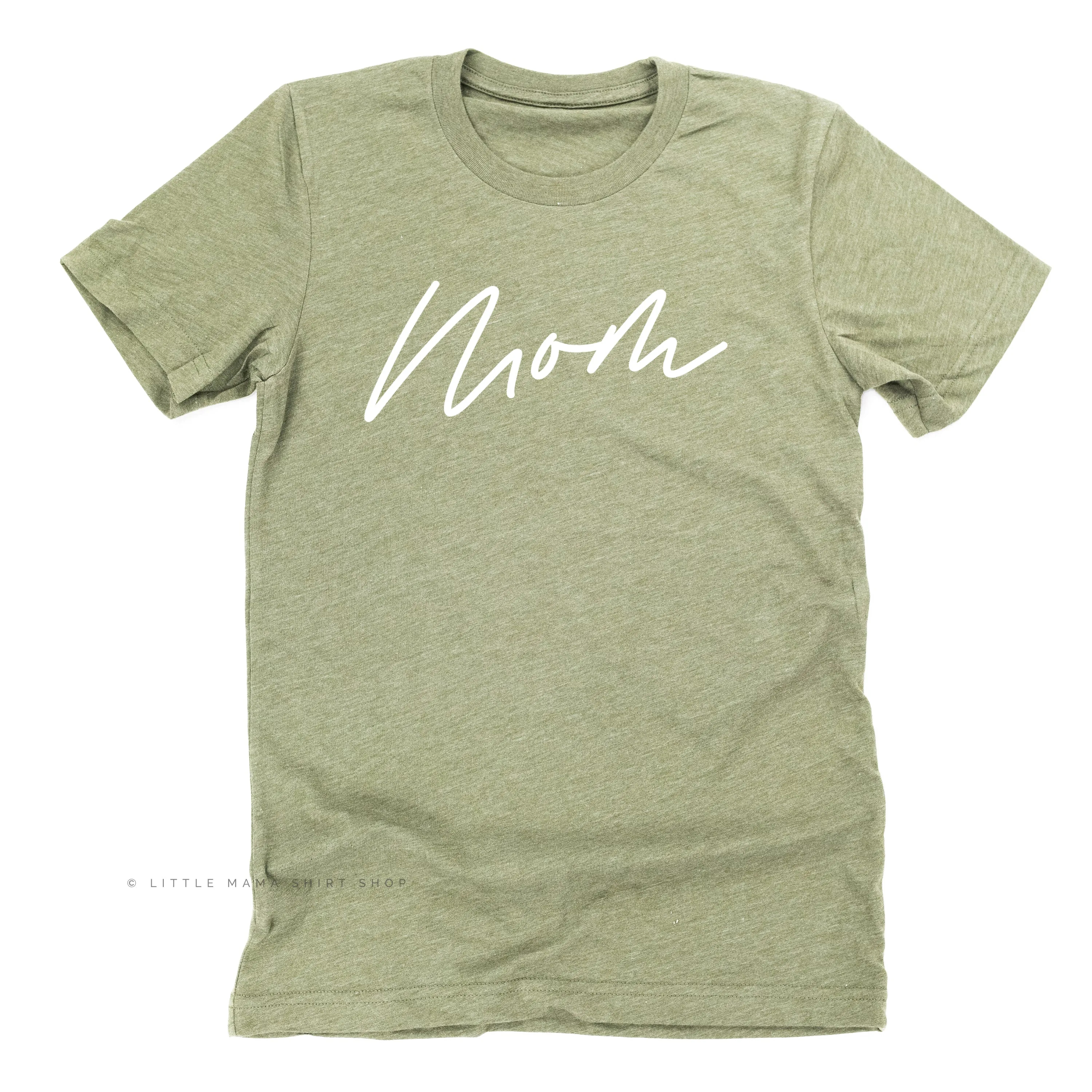 Mom (Cursive) - Basics Collection - Unisex Tee