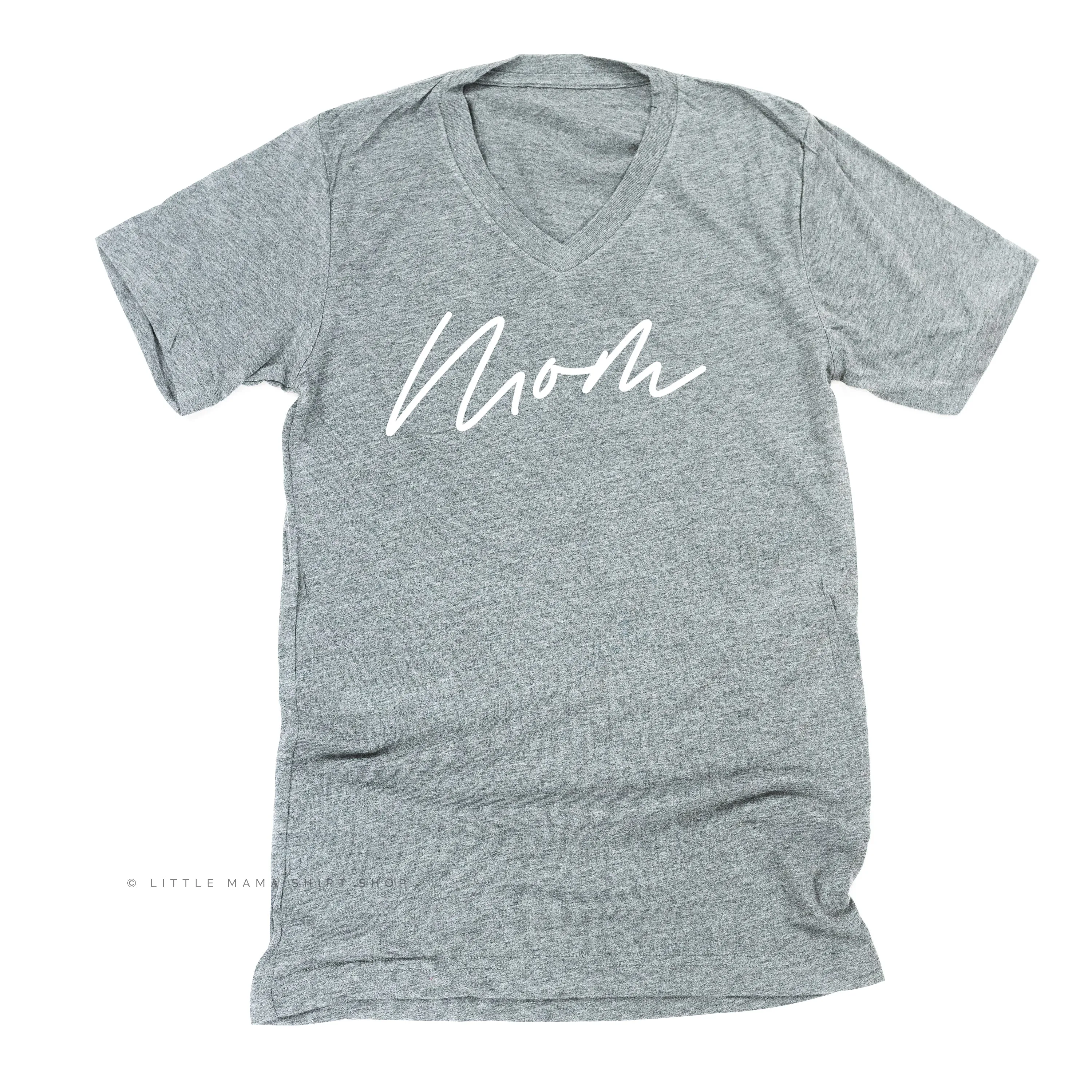 Mom (Cursive) - Basics Collection - Unisex Tee