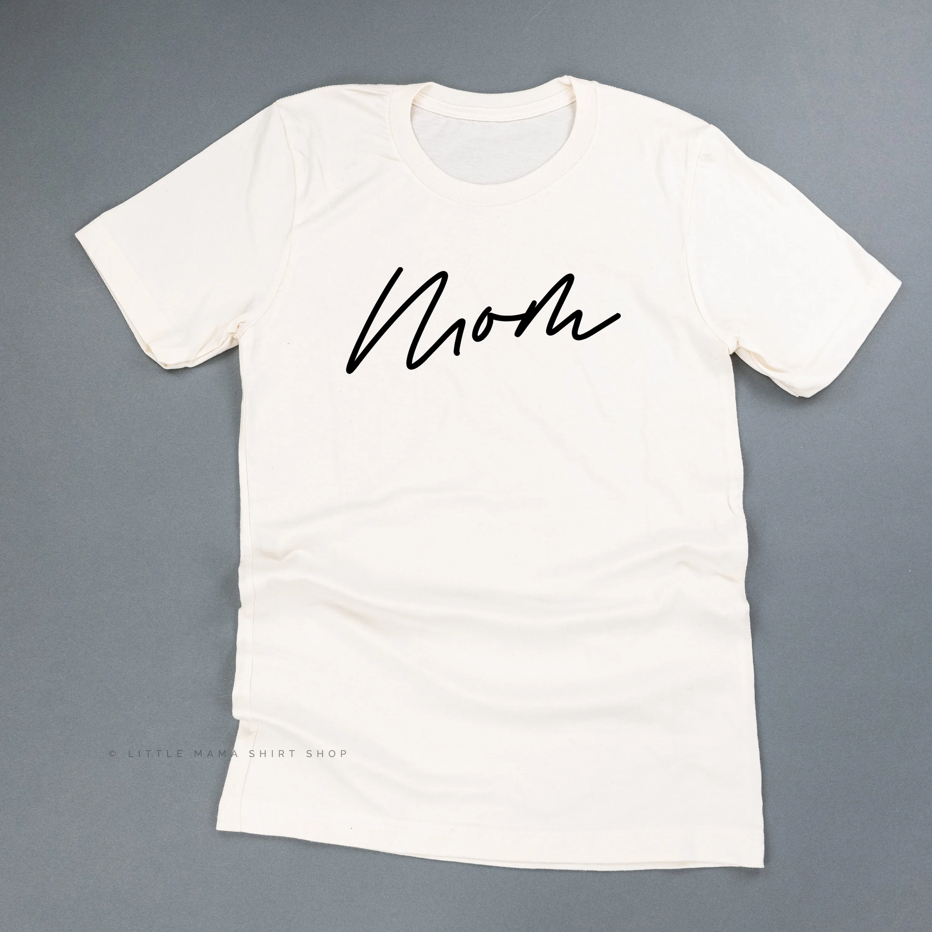 Mom (Cursive) - Basics Collection - Unisex Tee