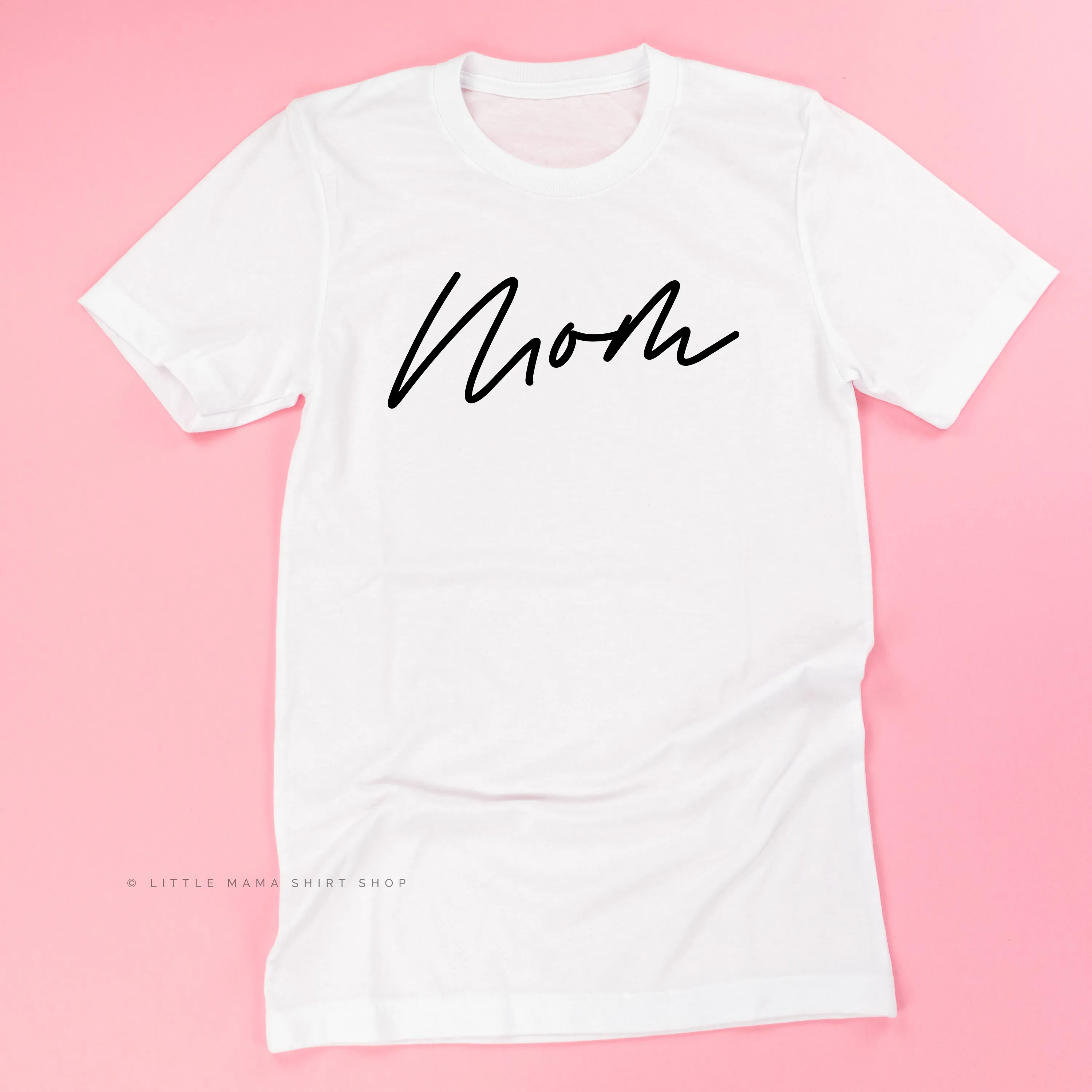 Mom (Cursive) - Basics Collection - Unisex Tee