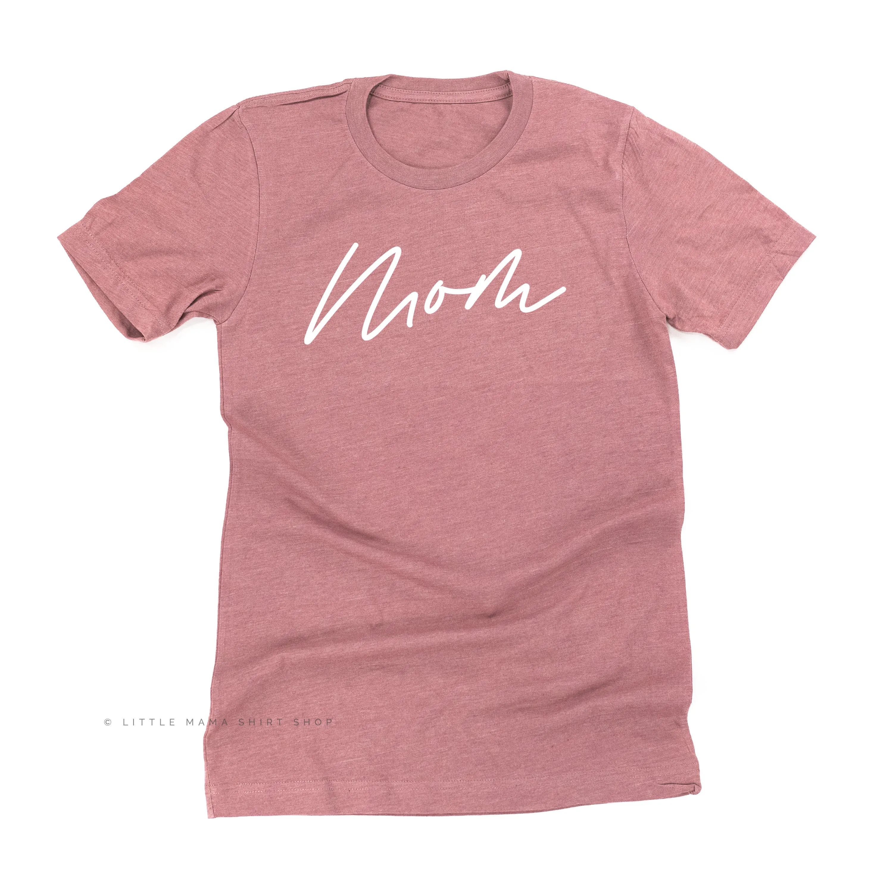 Mom (Cursive) - Basics Collection - Unisex Tee