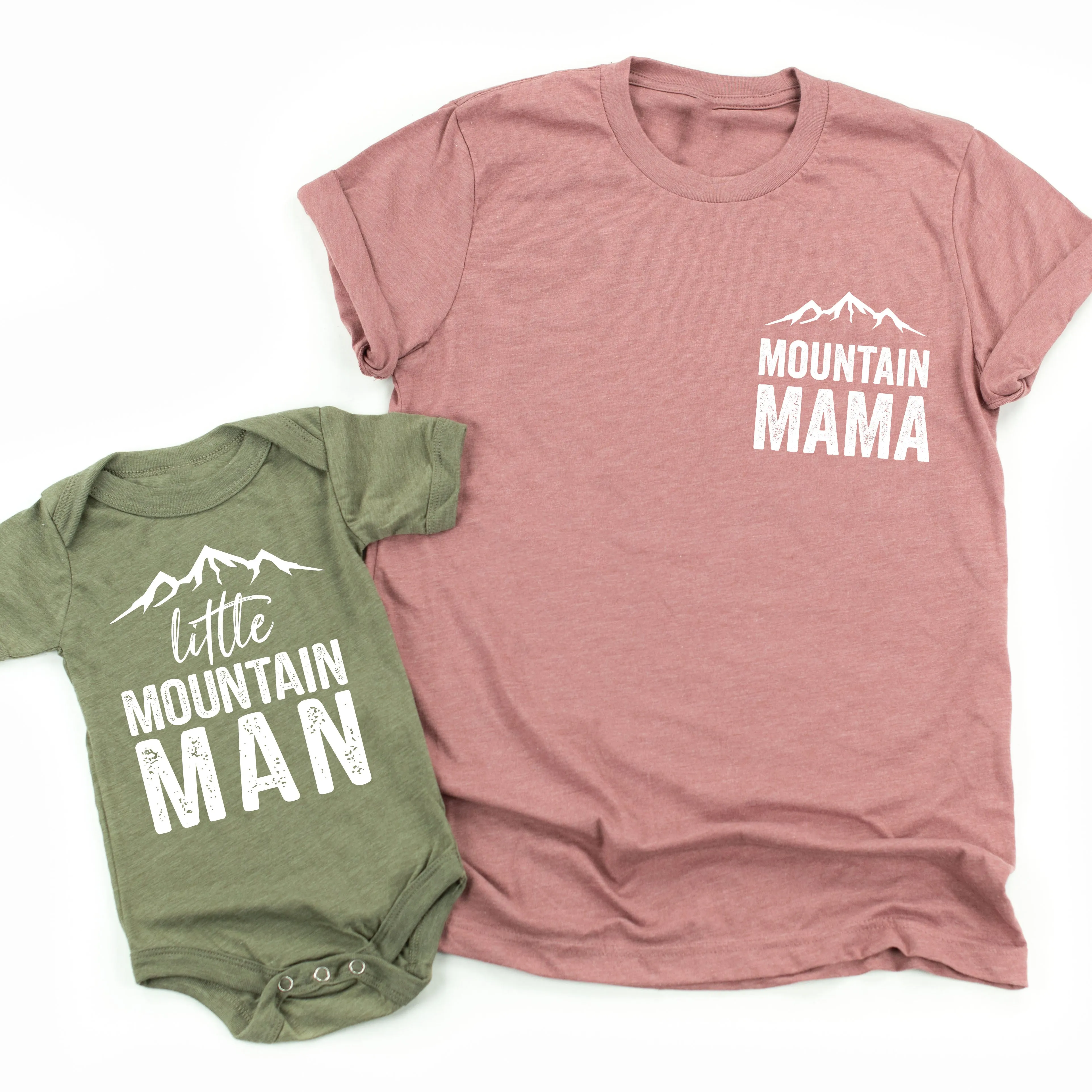 Mountain Mama & Little Mountain Man | Set of 2 Shirts