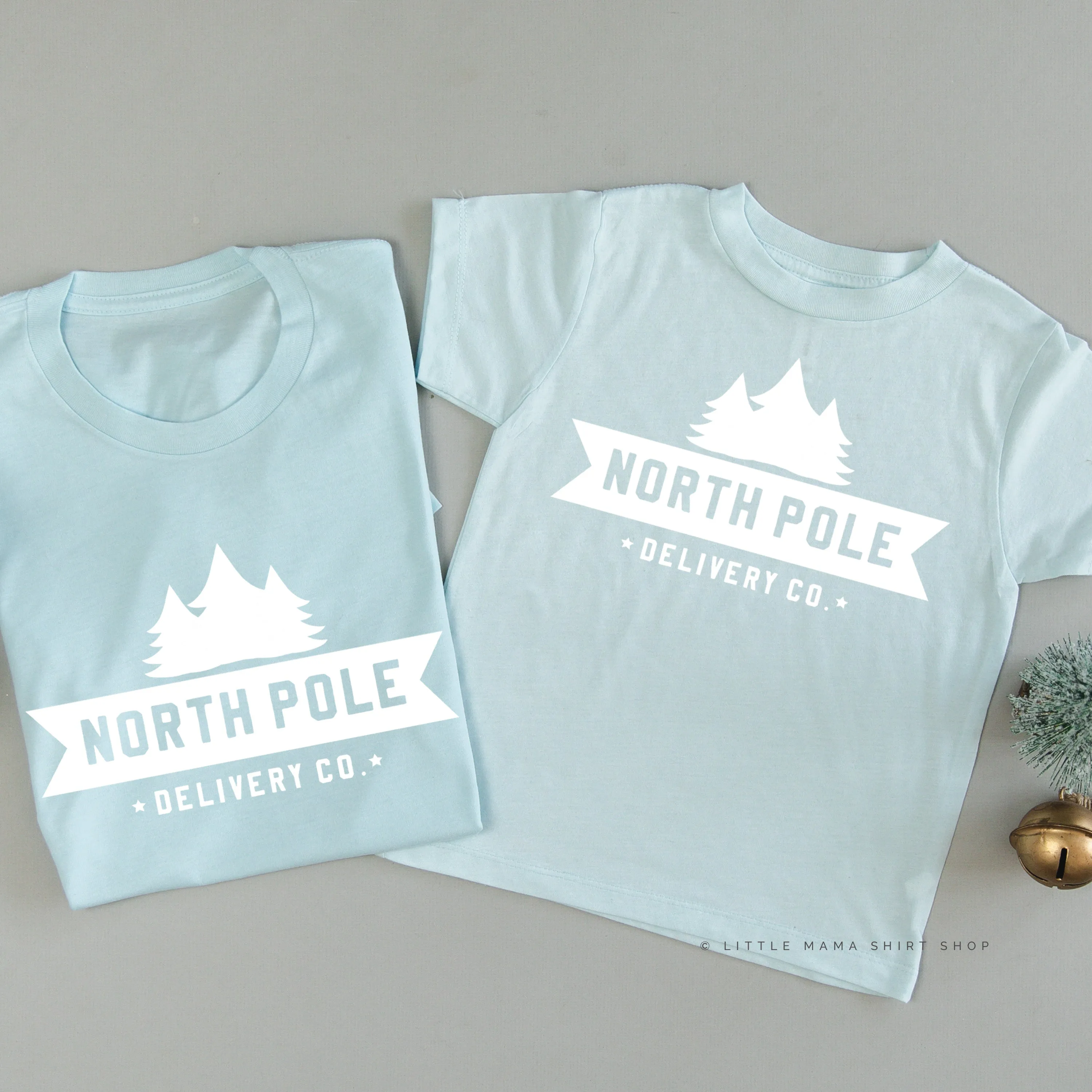 North Pole Delivery Co. - Set of 2 Unisex Tees