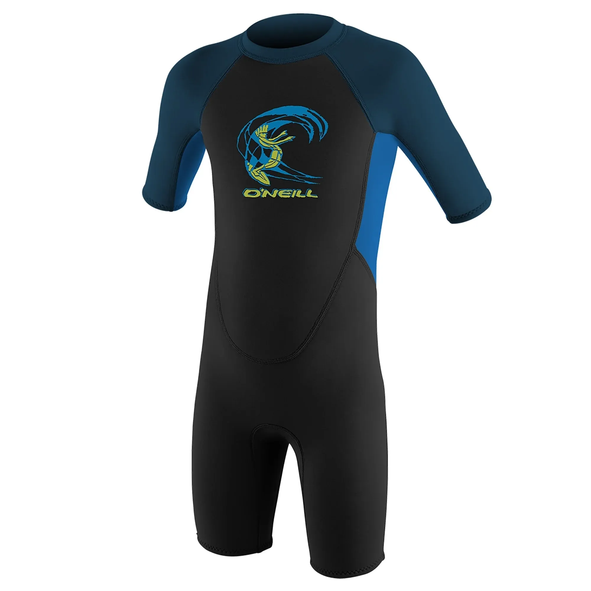 ONeill  Reactor-2 Toddler 2mm Back Zip Spring Black/Ocean/Slate