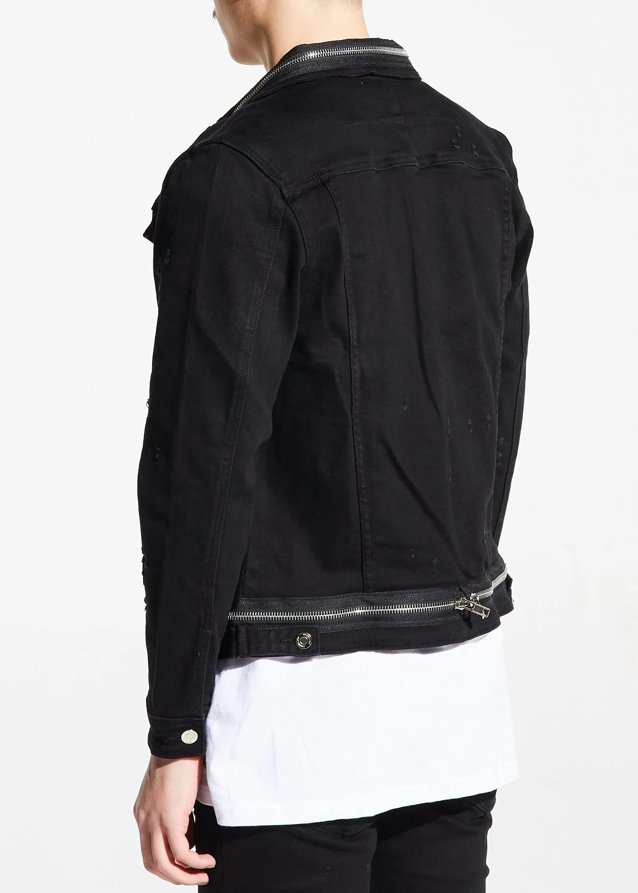 Parker Denim Jacket (Black)