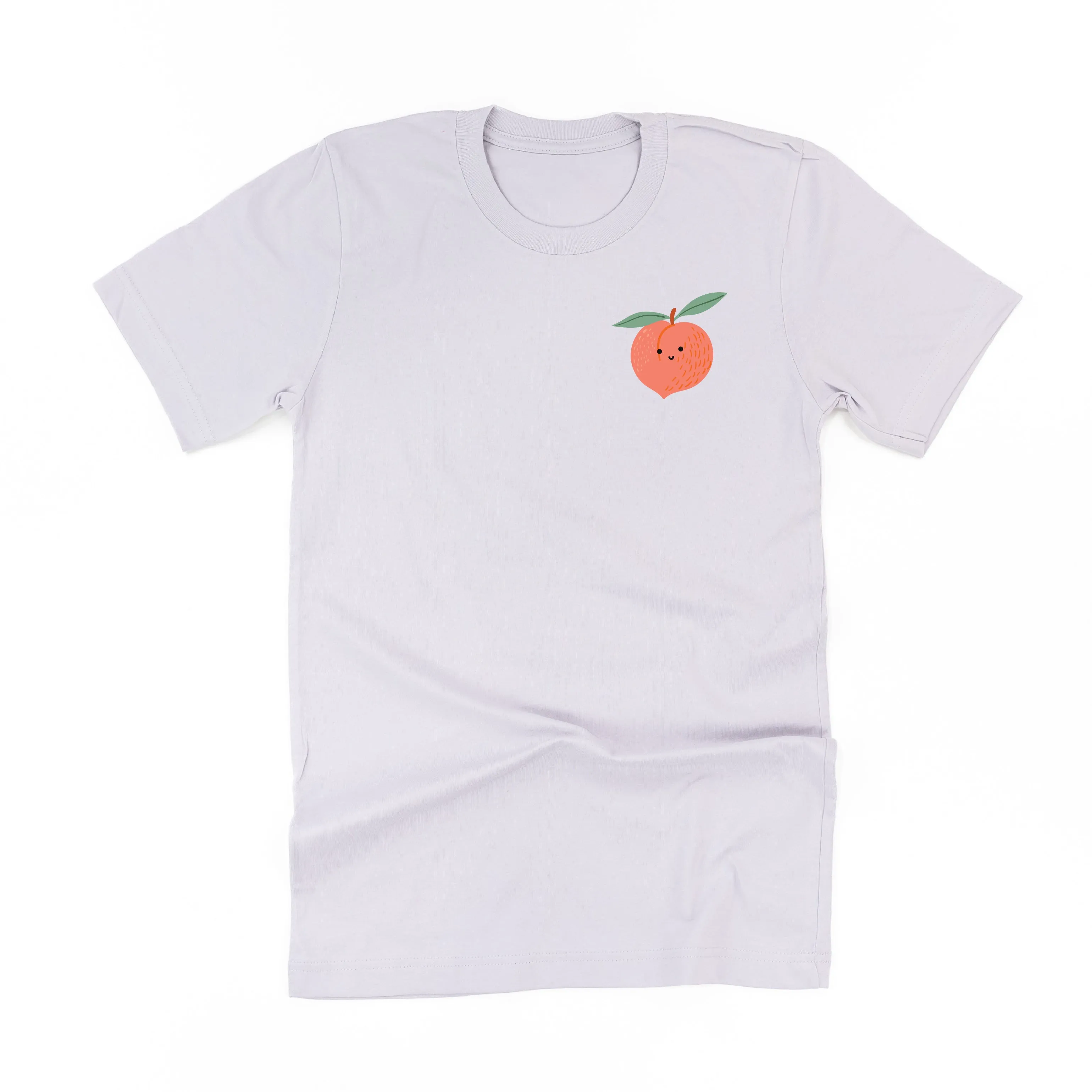 Pocket Fruit (Front) w/ Group of Smiley Fruit (Back) - Unisex Tee