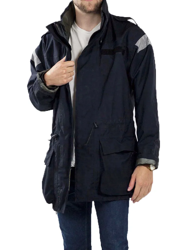 Royal Navy Gore-Tex Jacket with reflective strips – DISTRESSED RANGE