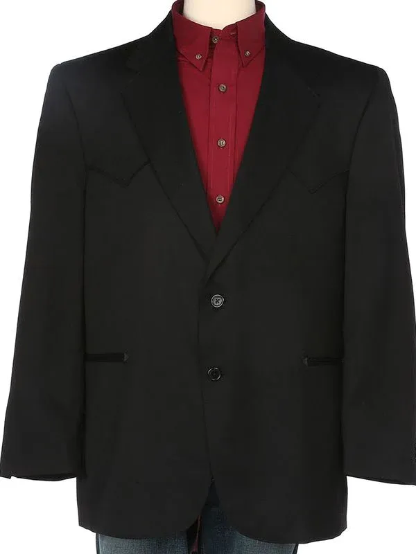 Sidran Circle Men's Abilene Sport Black Coat