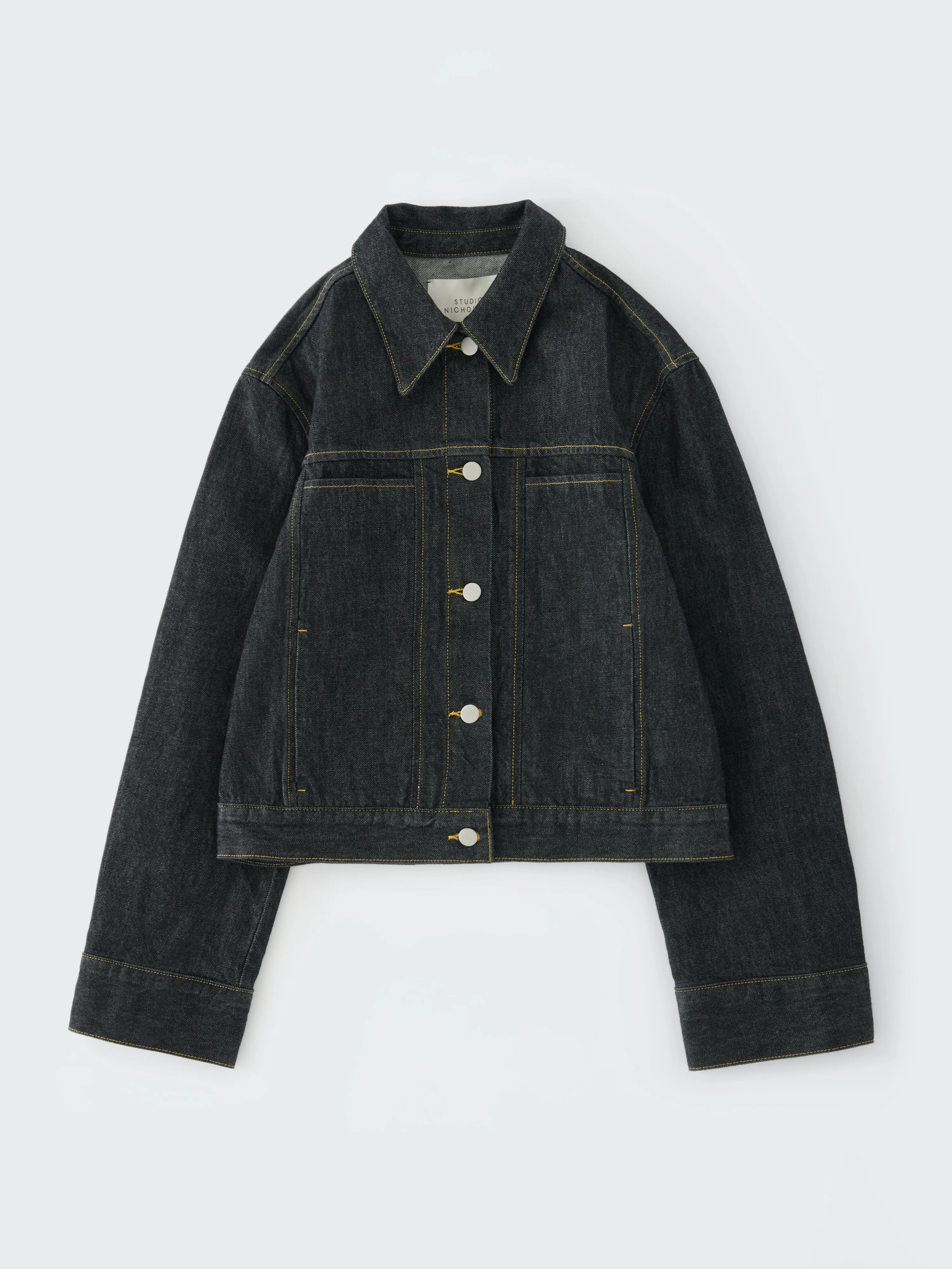 Tahoe Italian Denim Jacket in Black