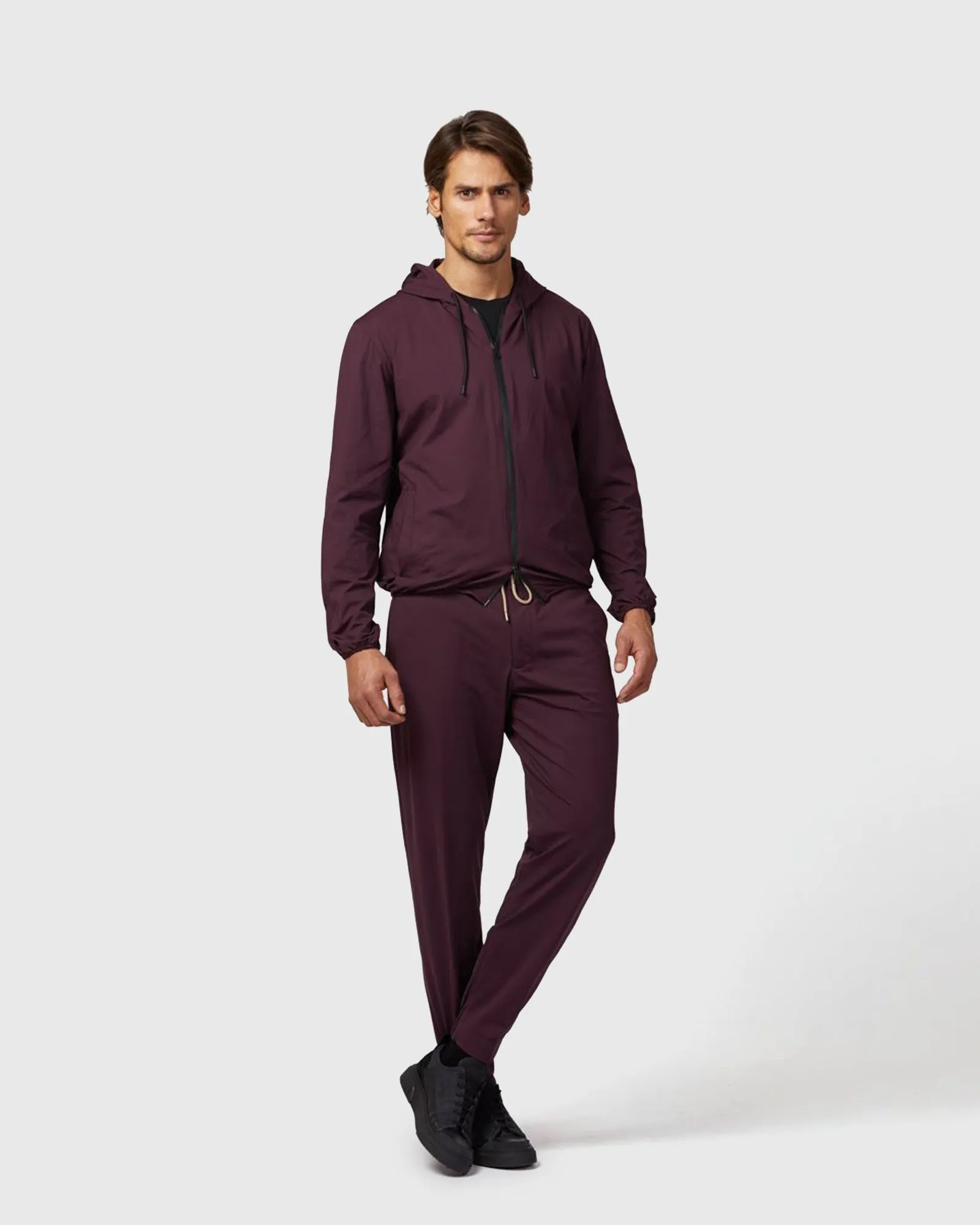 TOMBOLINI T-WAY SBT6A62S2 MAROON RUNNING JACKET