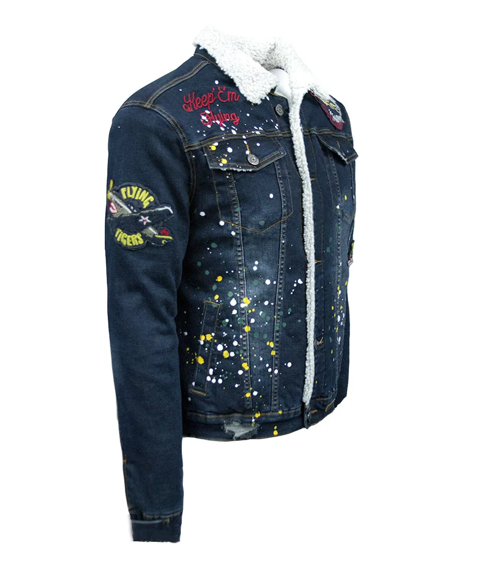 TOP GUN® FLYING TIGERS DENIM JACKET