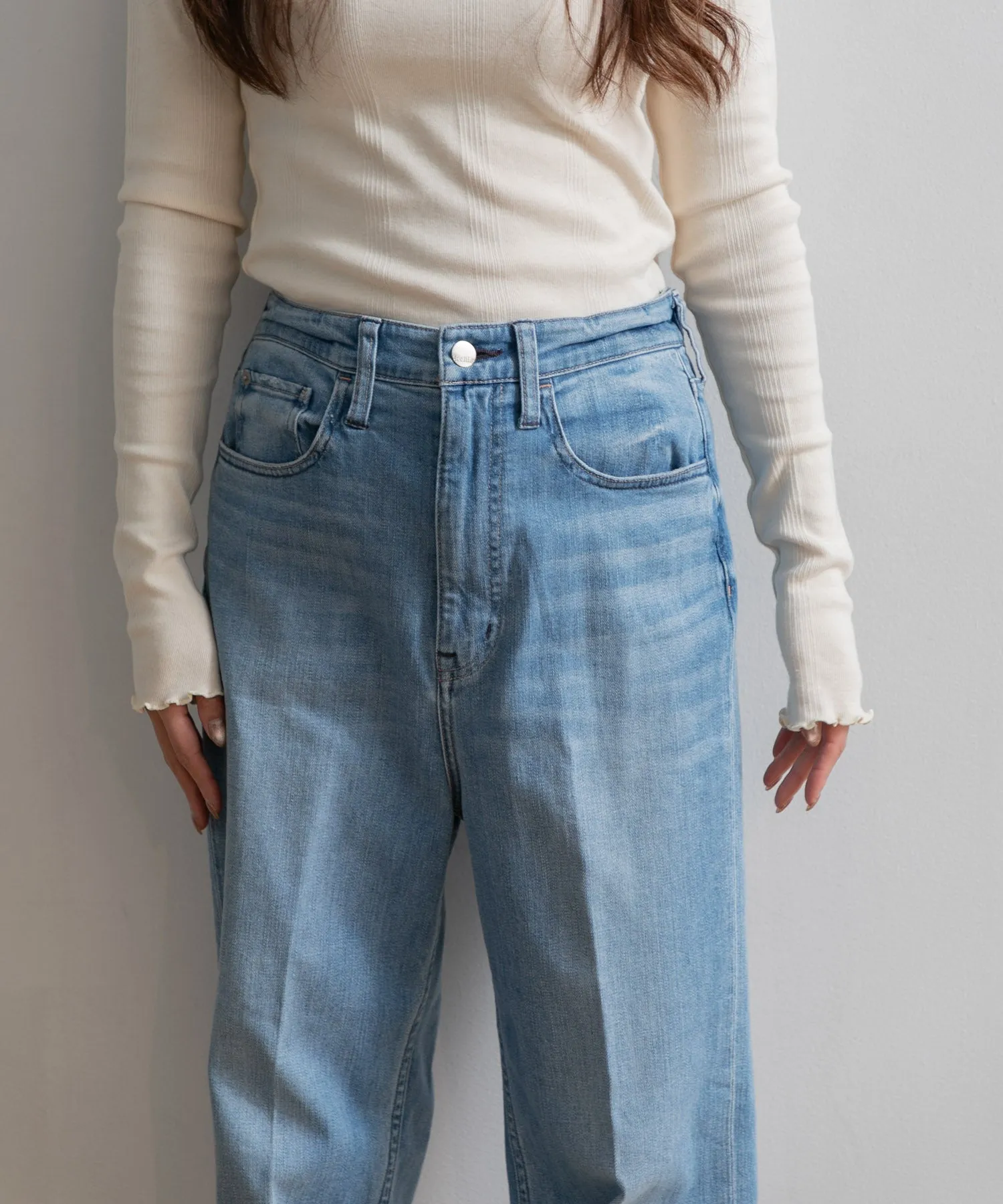 【WOMEN】Healthy denim Nuts Light Pocket